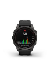 Garmin Fenix 7S Power Sapphire Smart Watch -  black