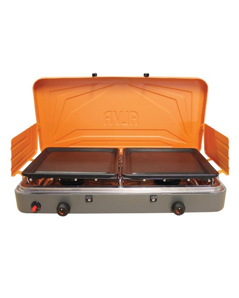 ALVA Double Burner Stove with Solid Plates -  nocolour