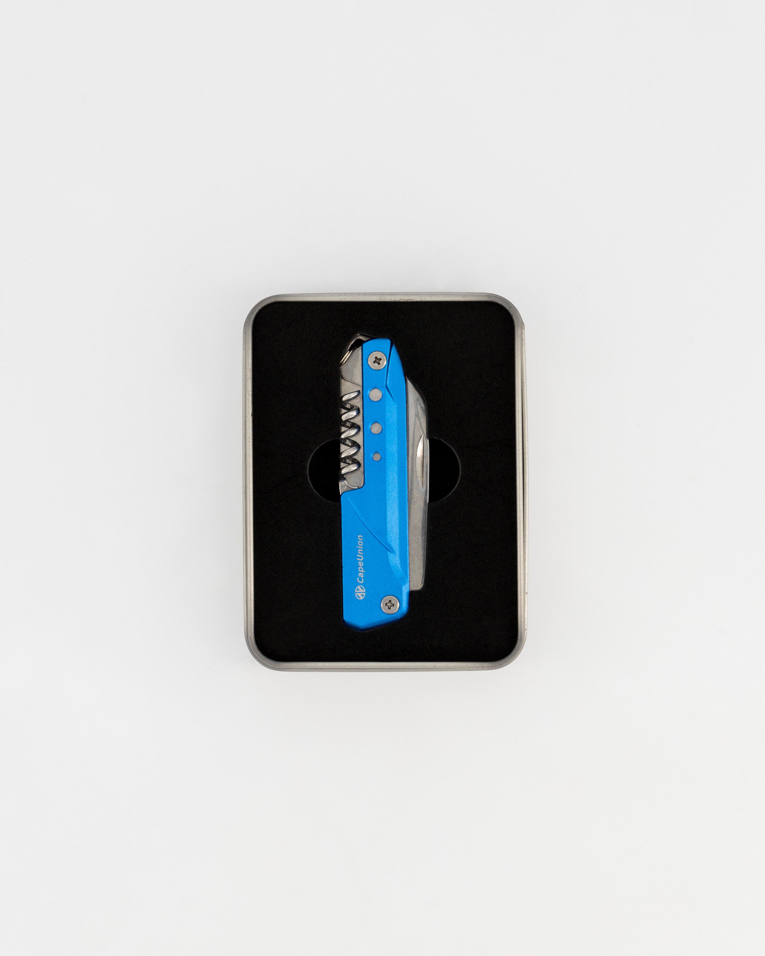 Cape Union 8-in-1 Pocket Knife -  Blue