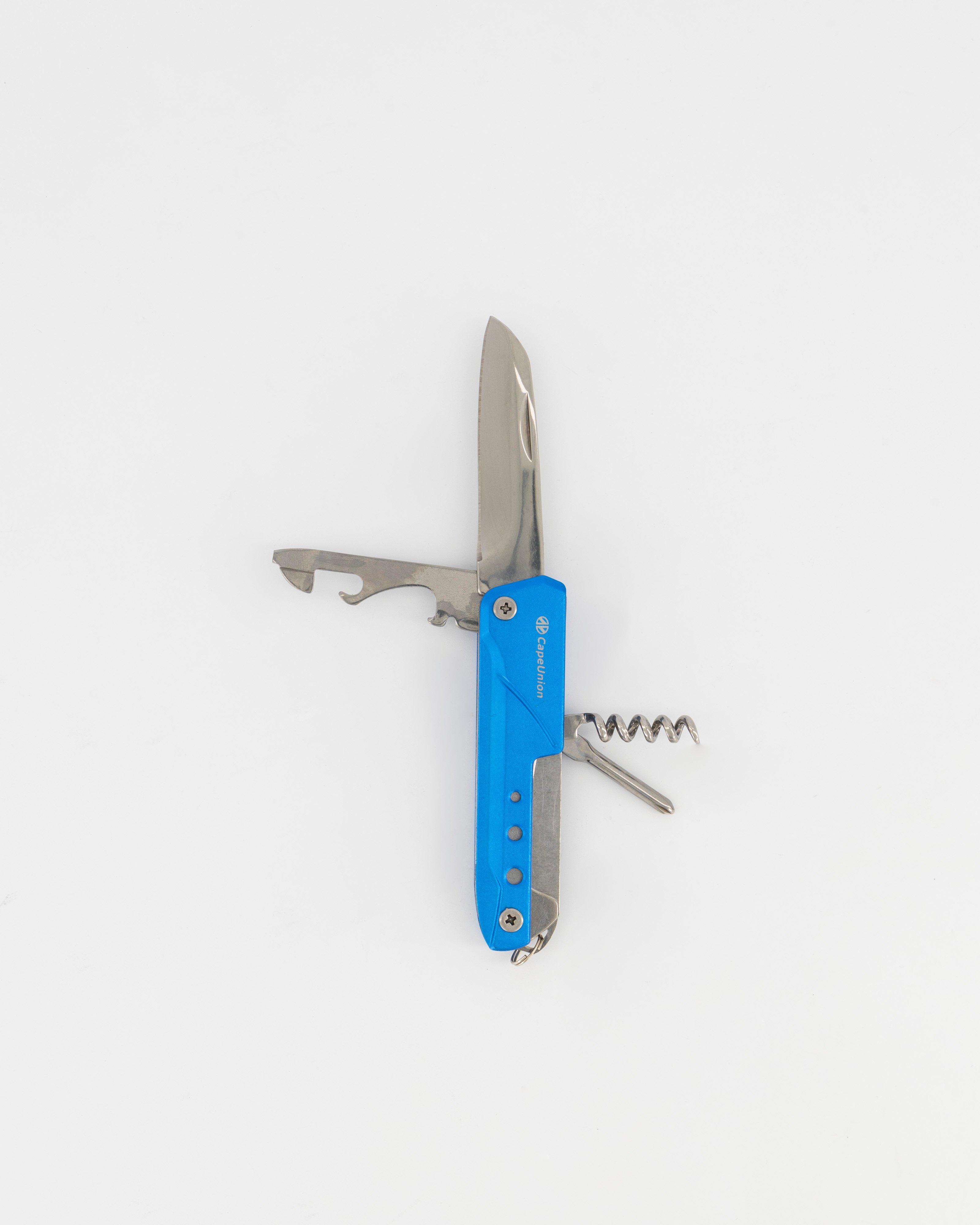 Cape Union 8-in-1 Pocket Knife -  Blue