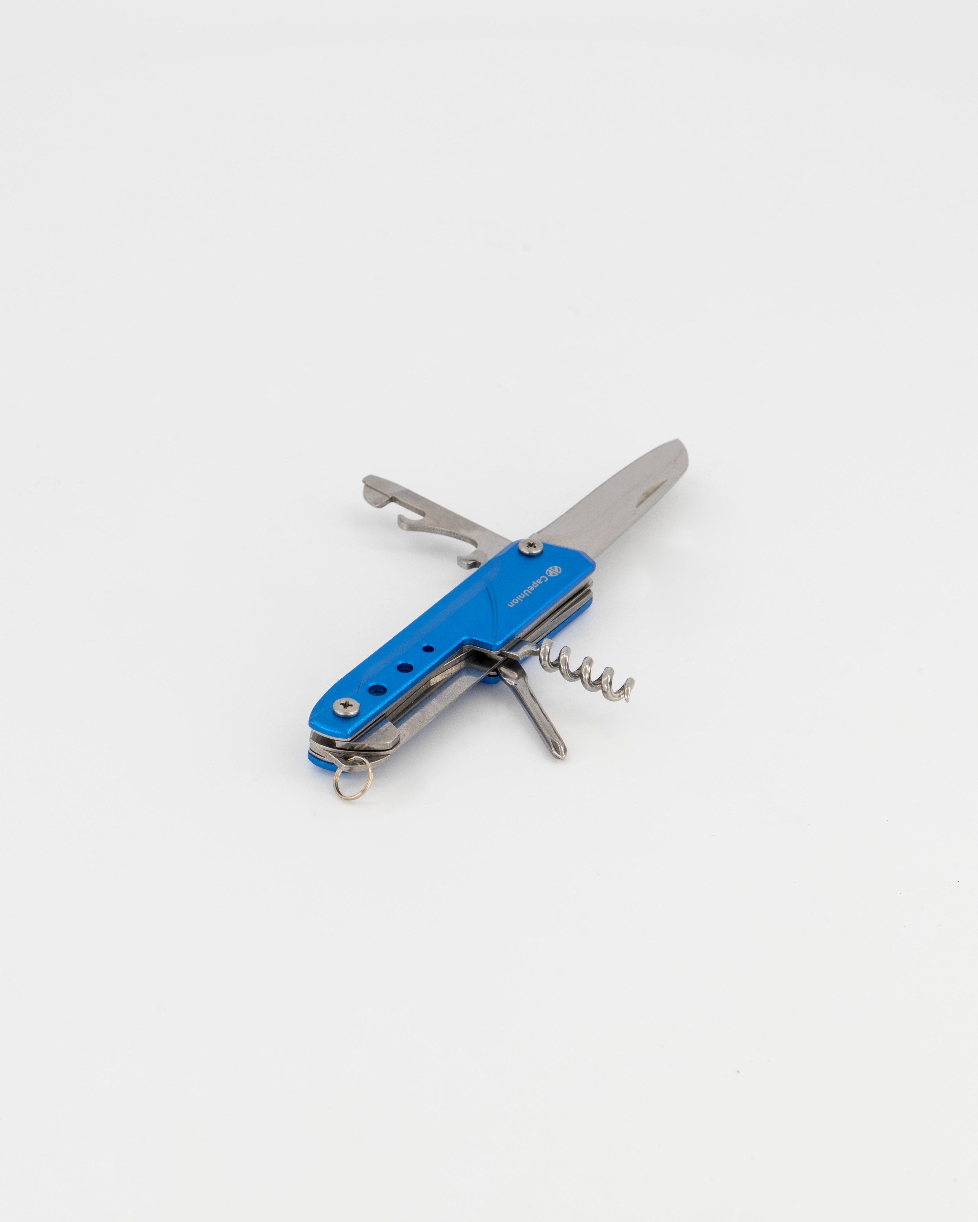 Cape Union 8-in-1 Pocket Knife -  Blue