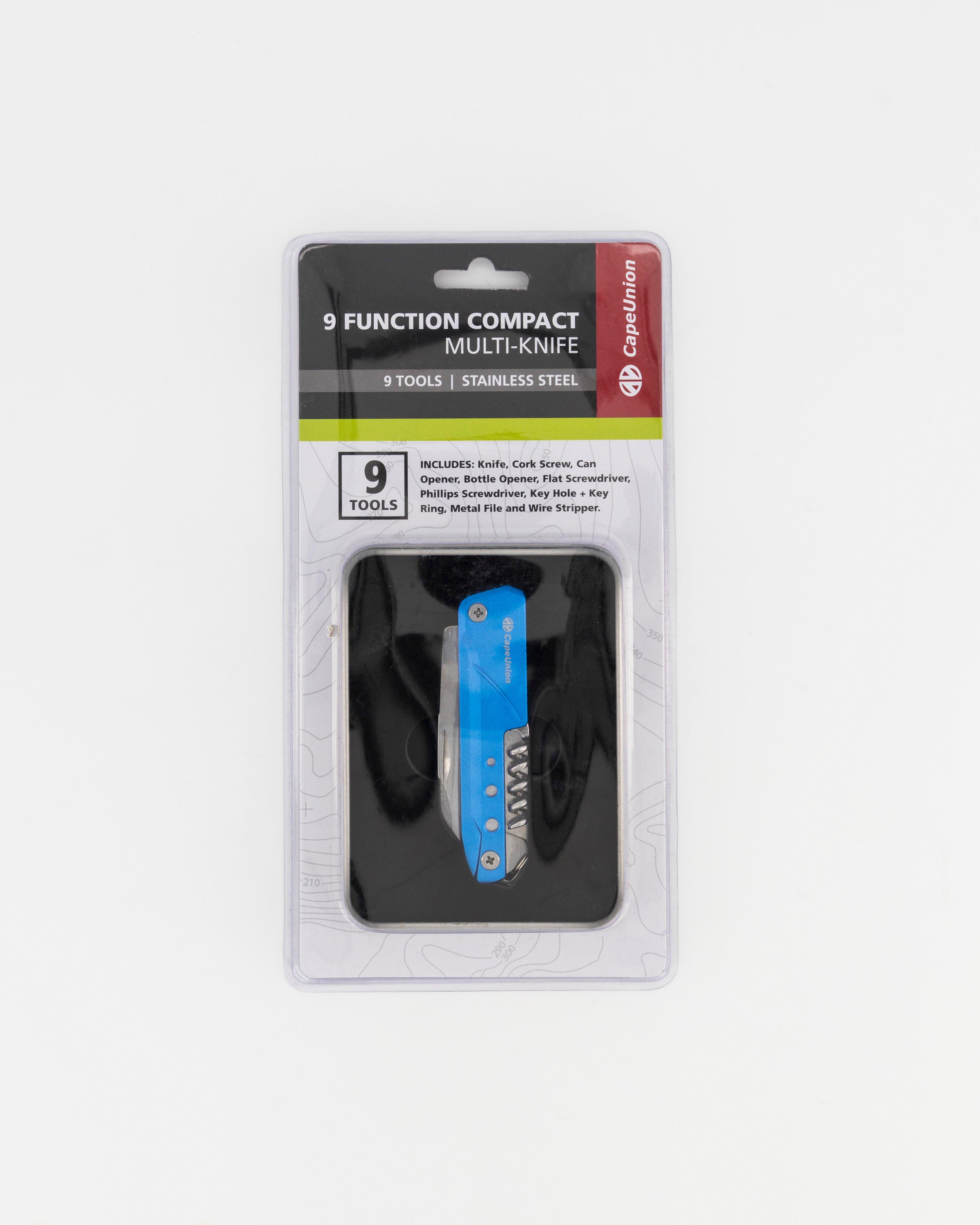 Cape Union 8-in-1 Pocket Knife -  Blue