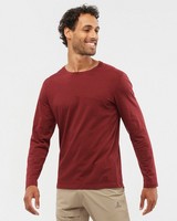 Salomon Men's Essential Long Sleeve Shirt -  indigo