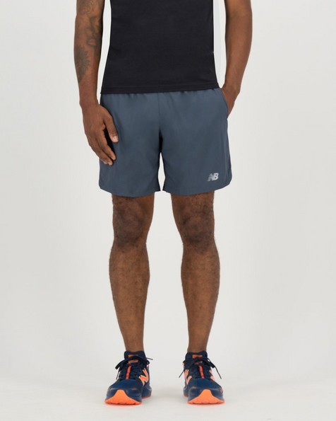 New Balance Accelerate 7in Shorts Mens -  blue