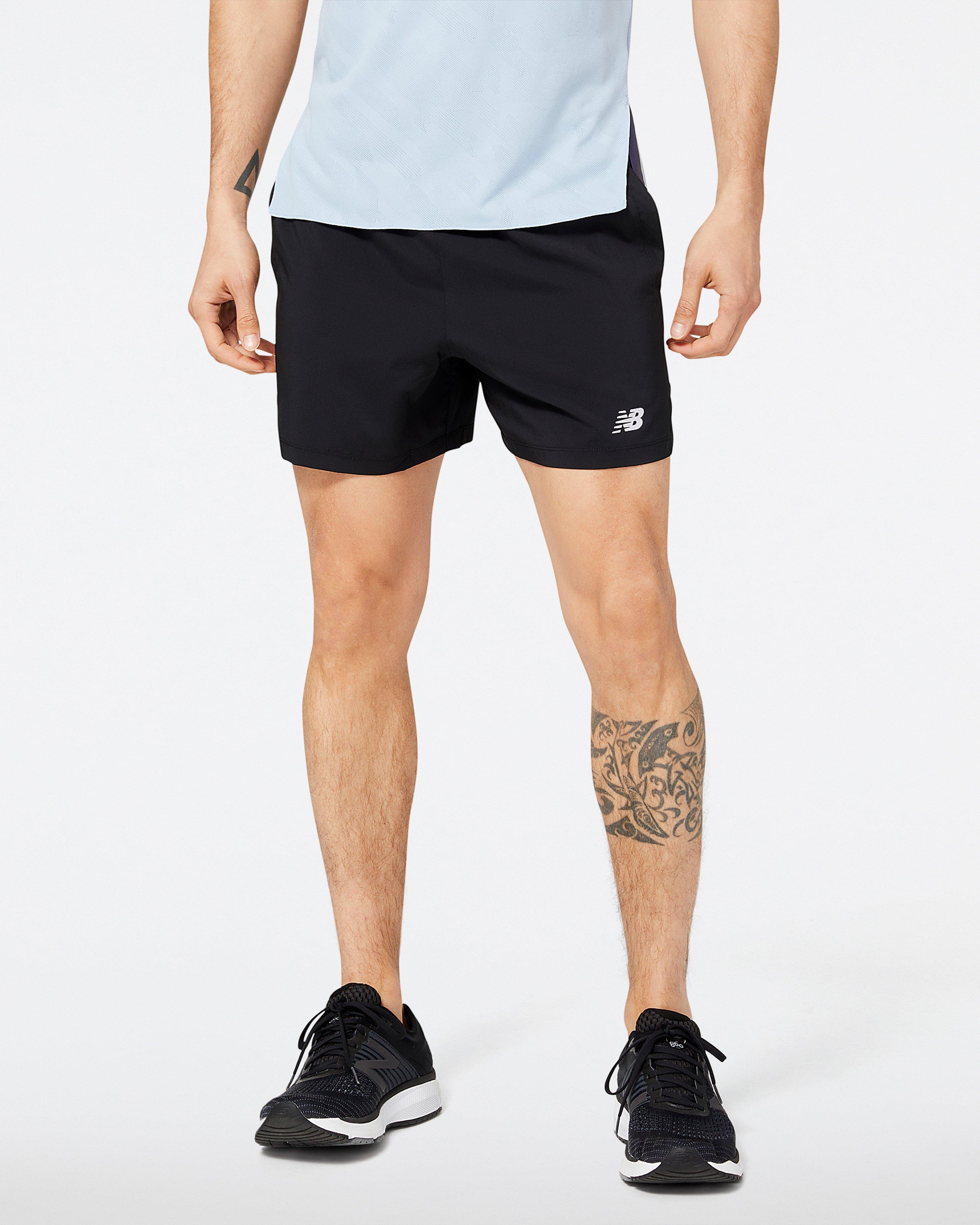 Men's Freestyle Running Shorts (Black)