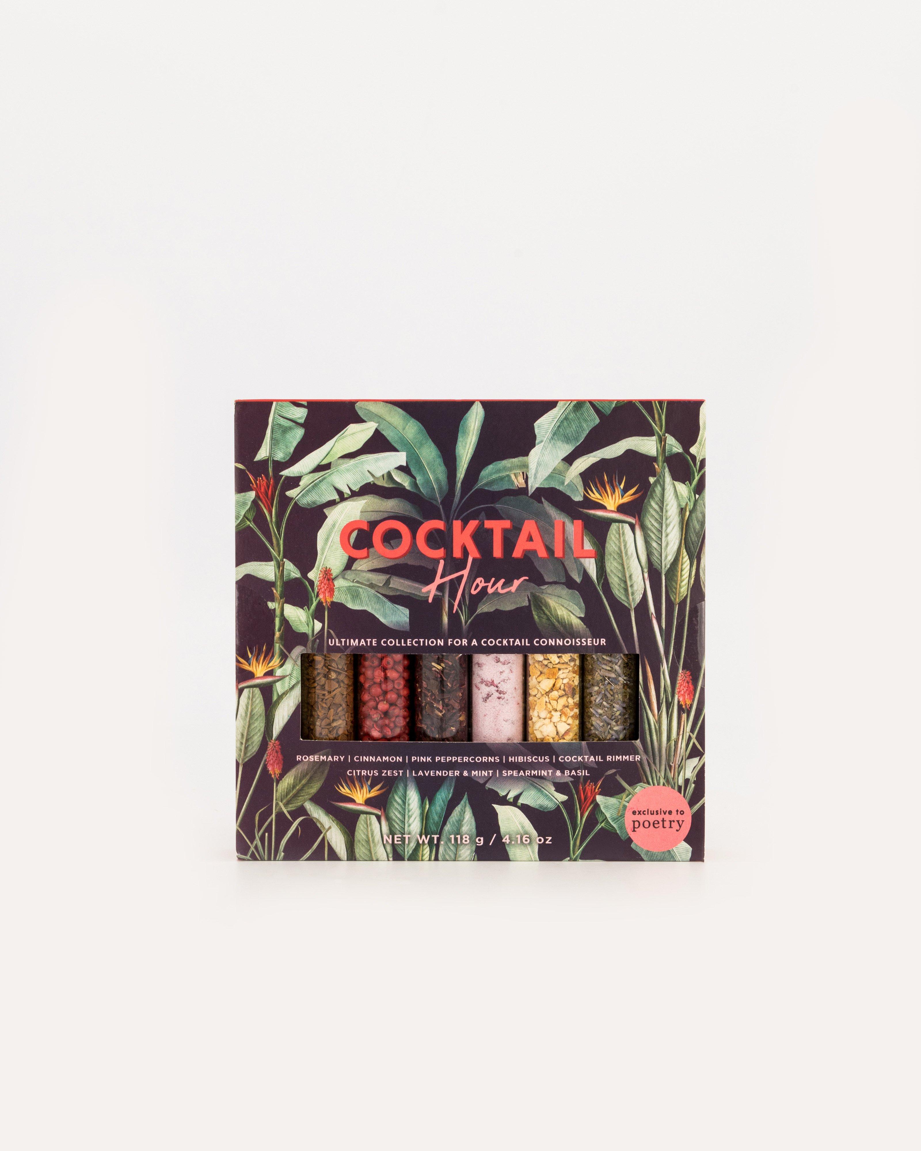 Poetry Cocktail Hour Infusion Set -  Assorted