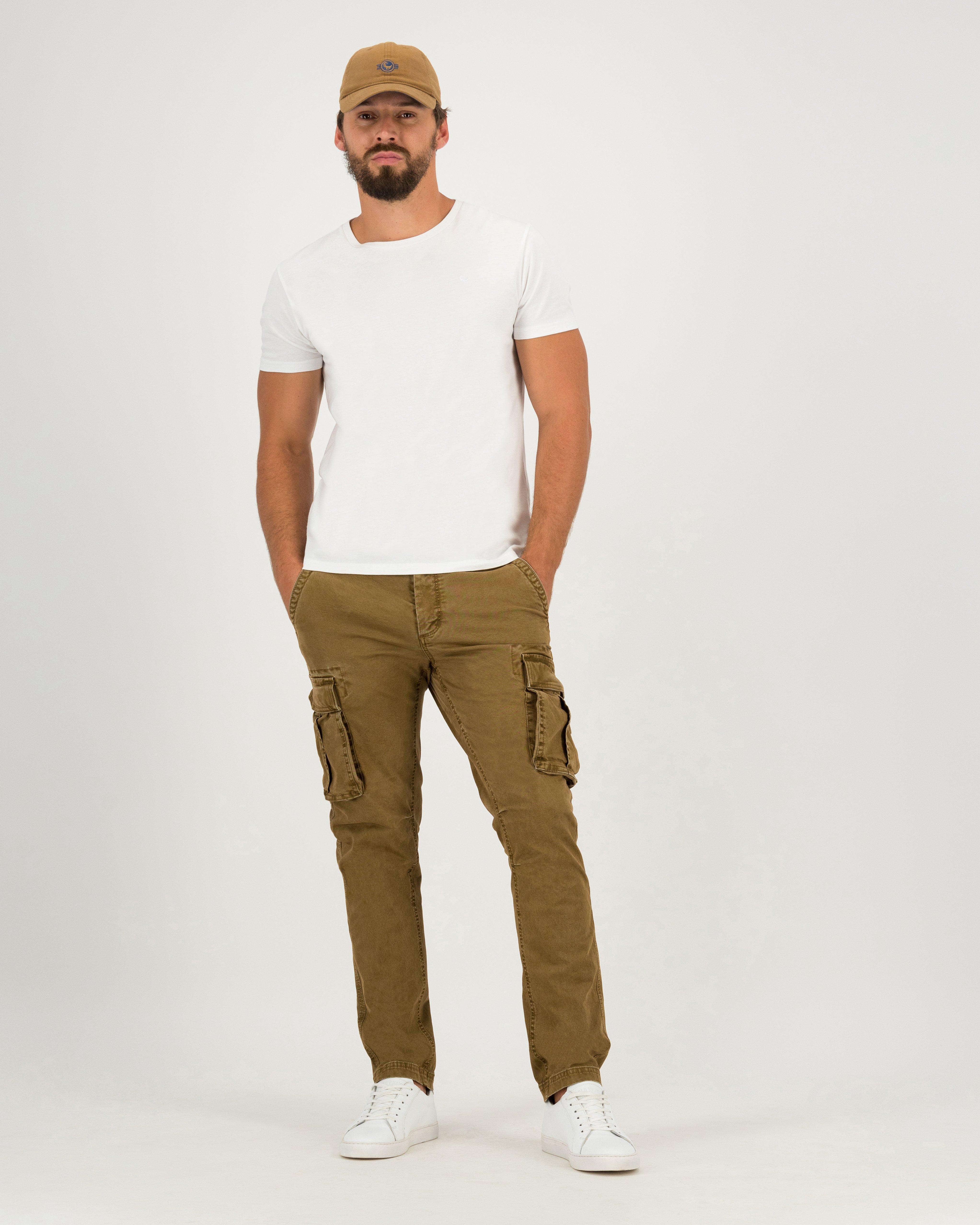 Men's Arian Utility Pants -  Brown