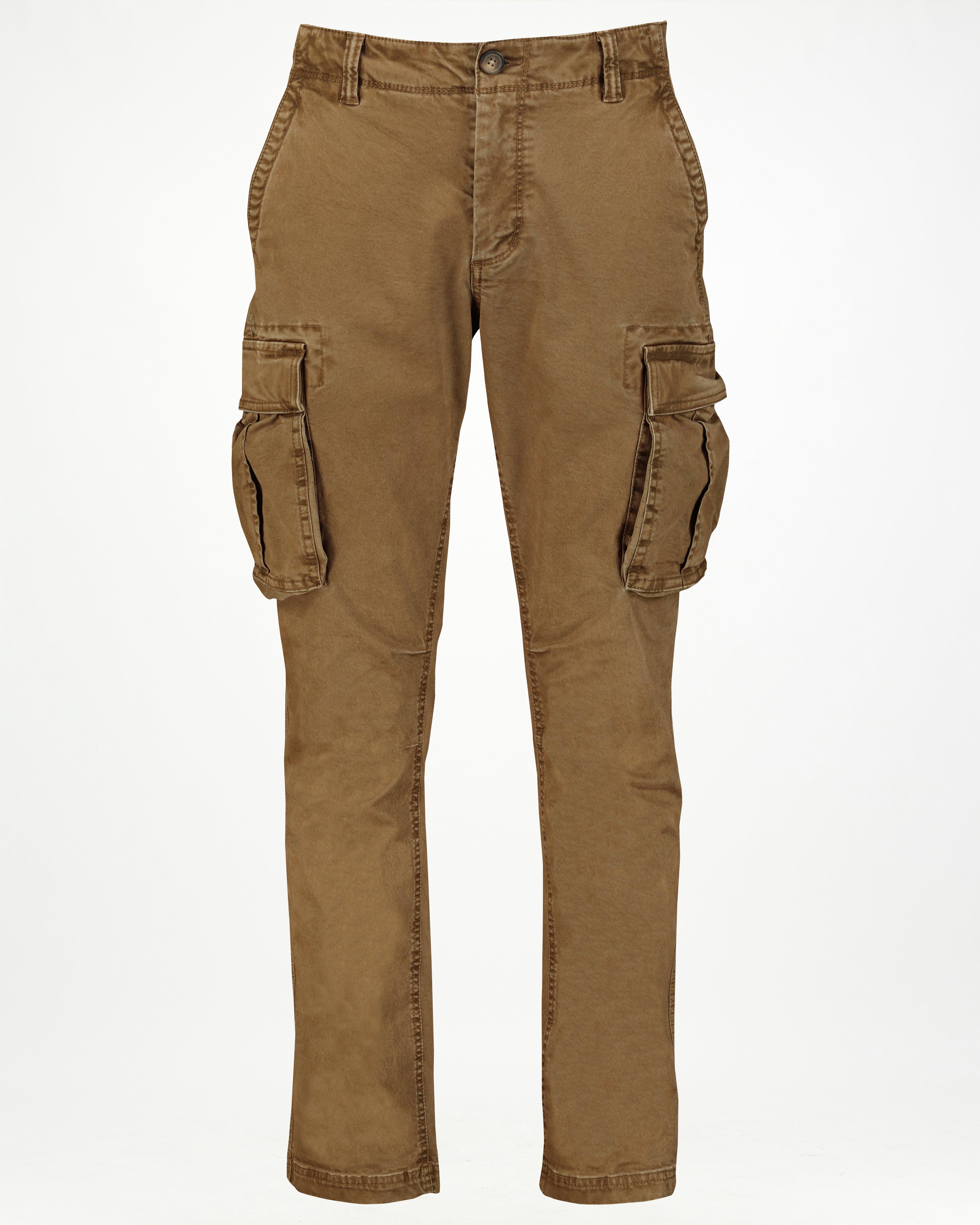 COLOR I-5 CARGO PANTS KHAKI, PANTS