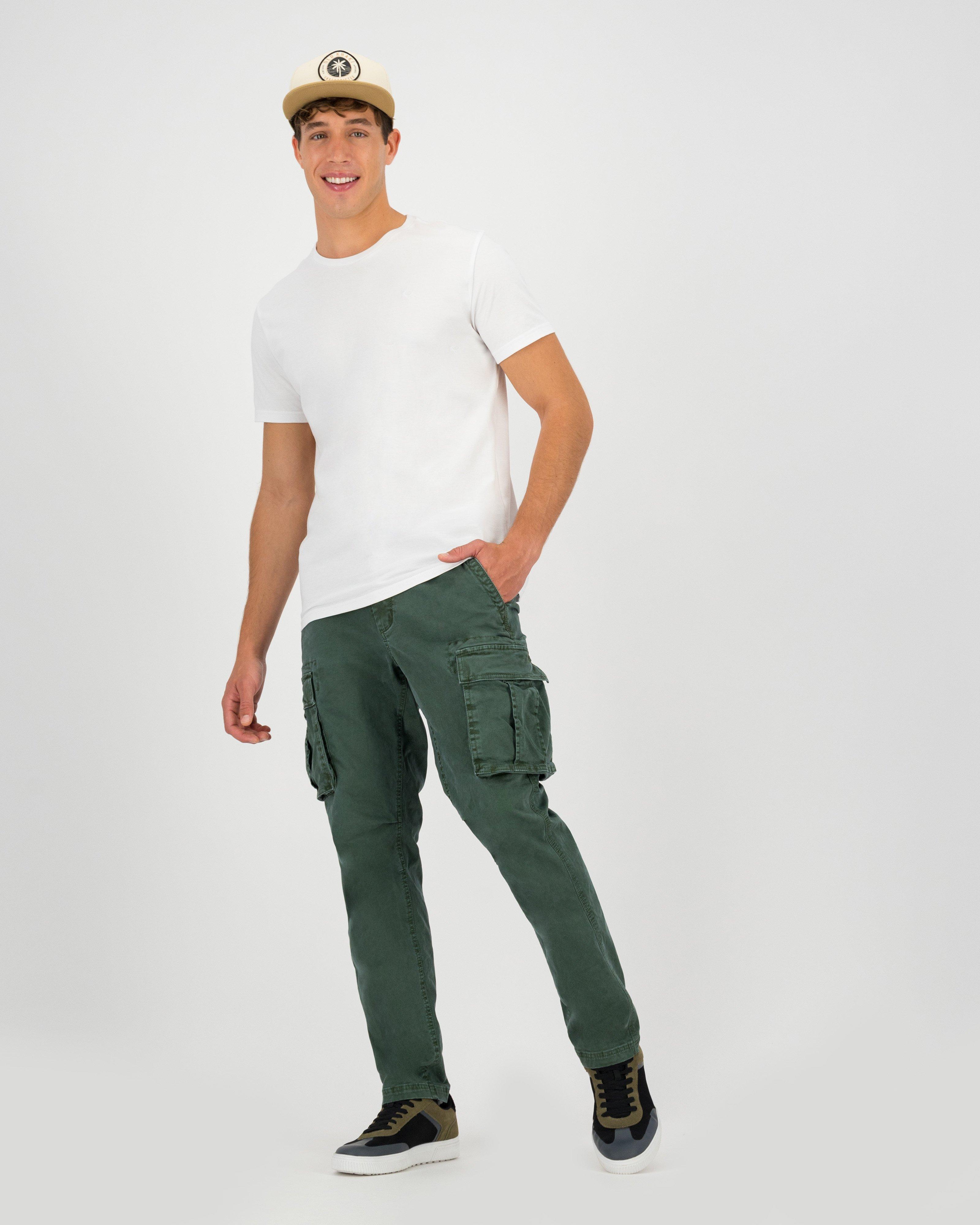 Men's Arian Utility Pants -  Light Olive