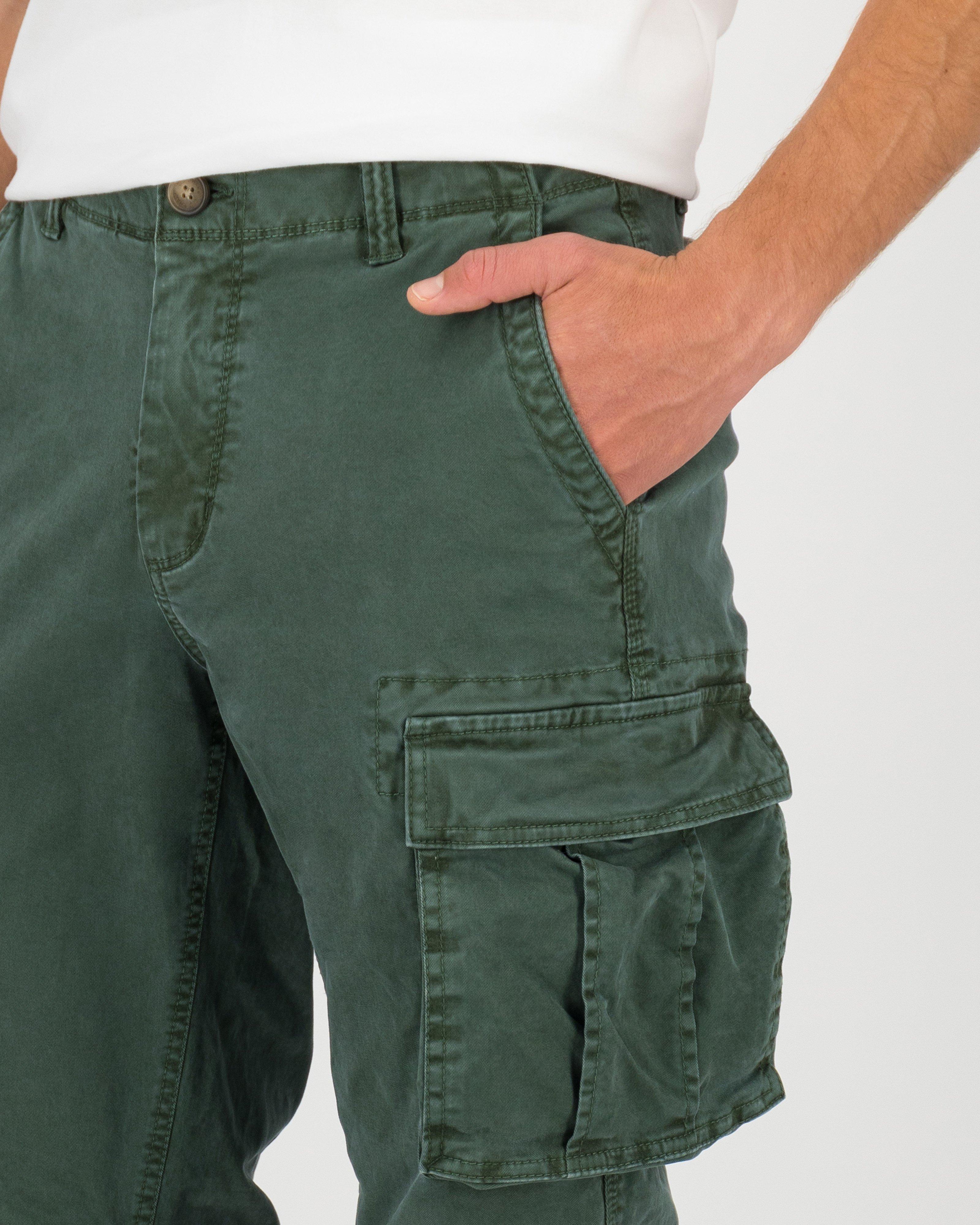 Men's Arian Utility Pants -  Light Olive