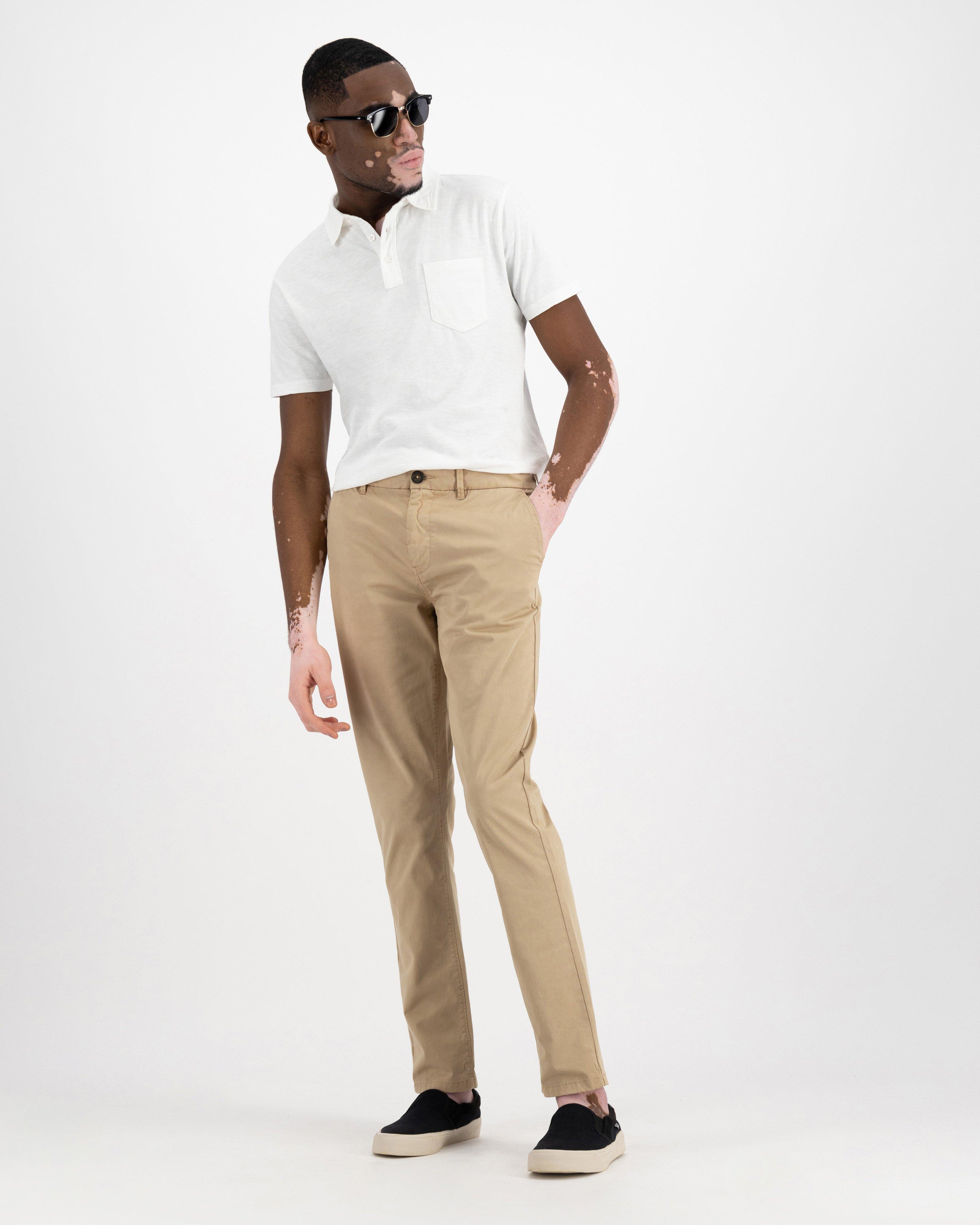 SLIM FIT CHINO PANTS