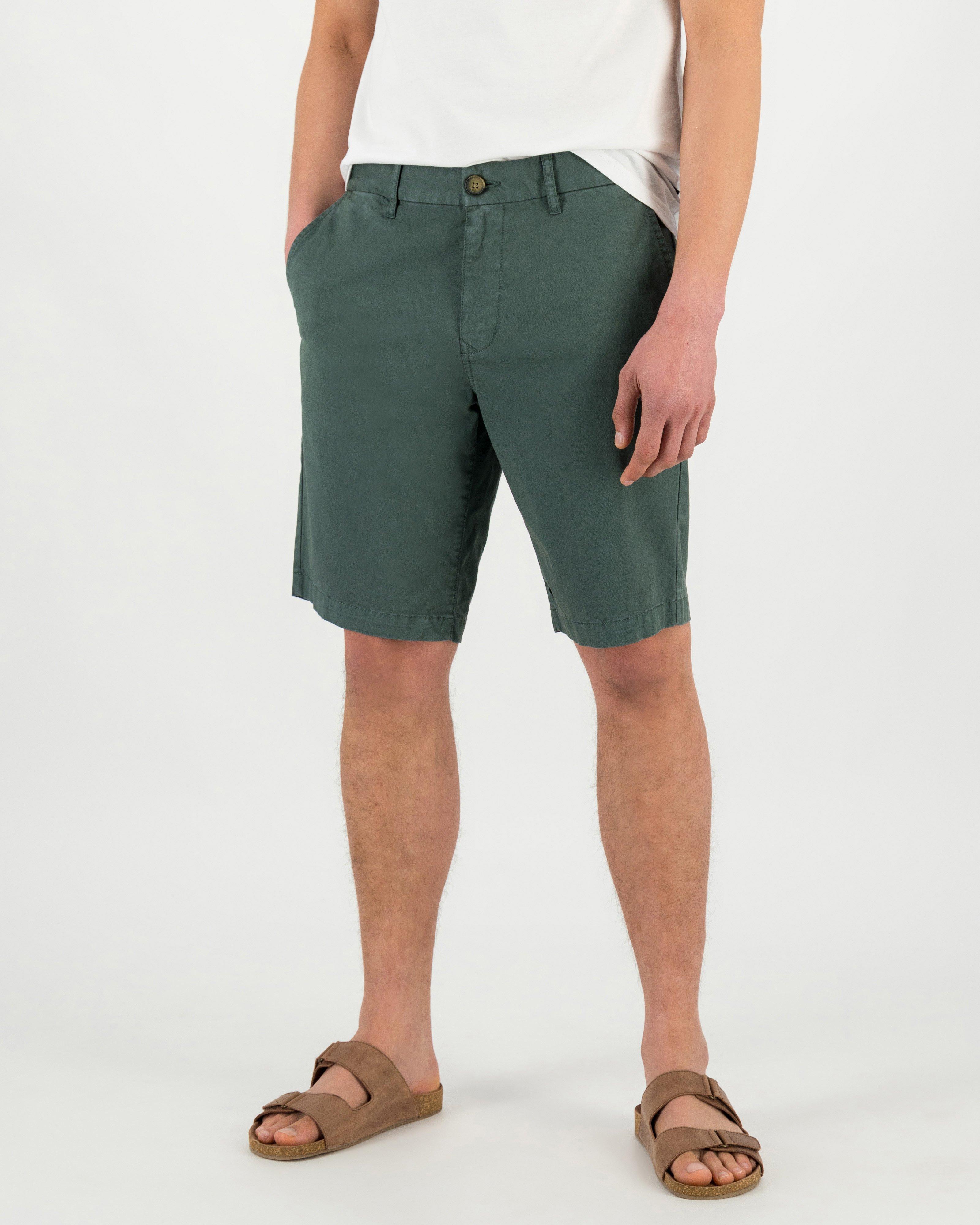 Men's Harvey Shorts -  Bottle Green