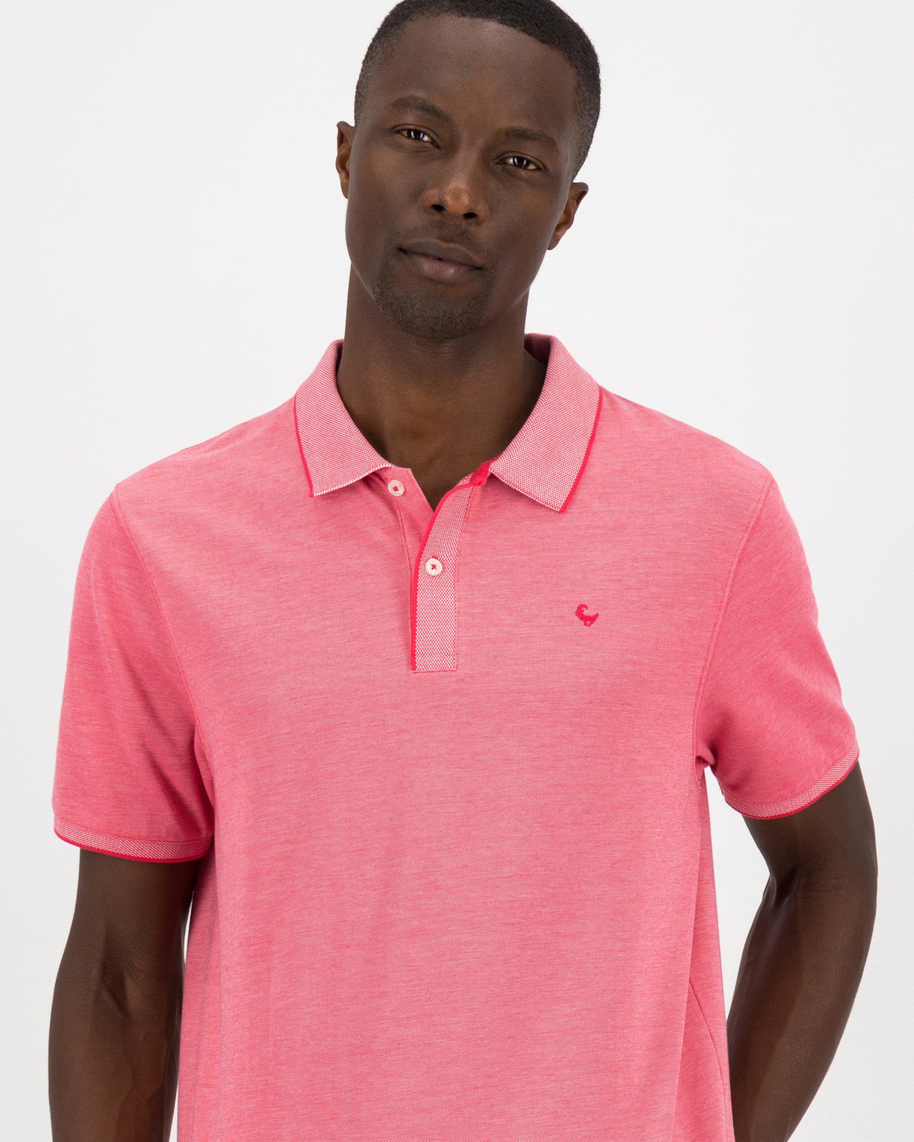 Men’s Charlie Relaxed Fit Shirt -  Pink