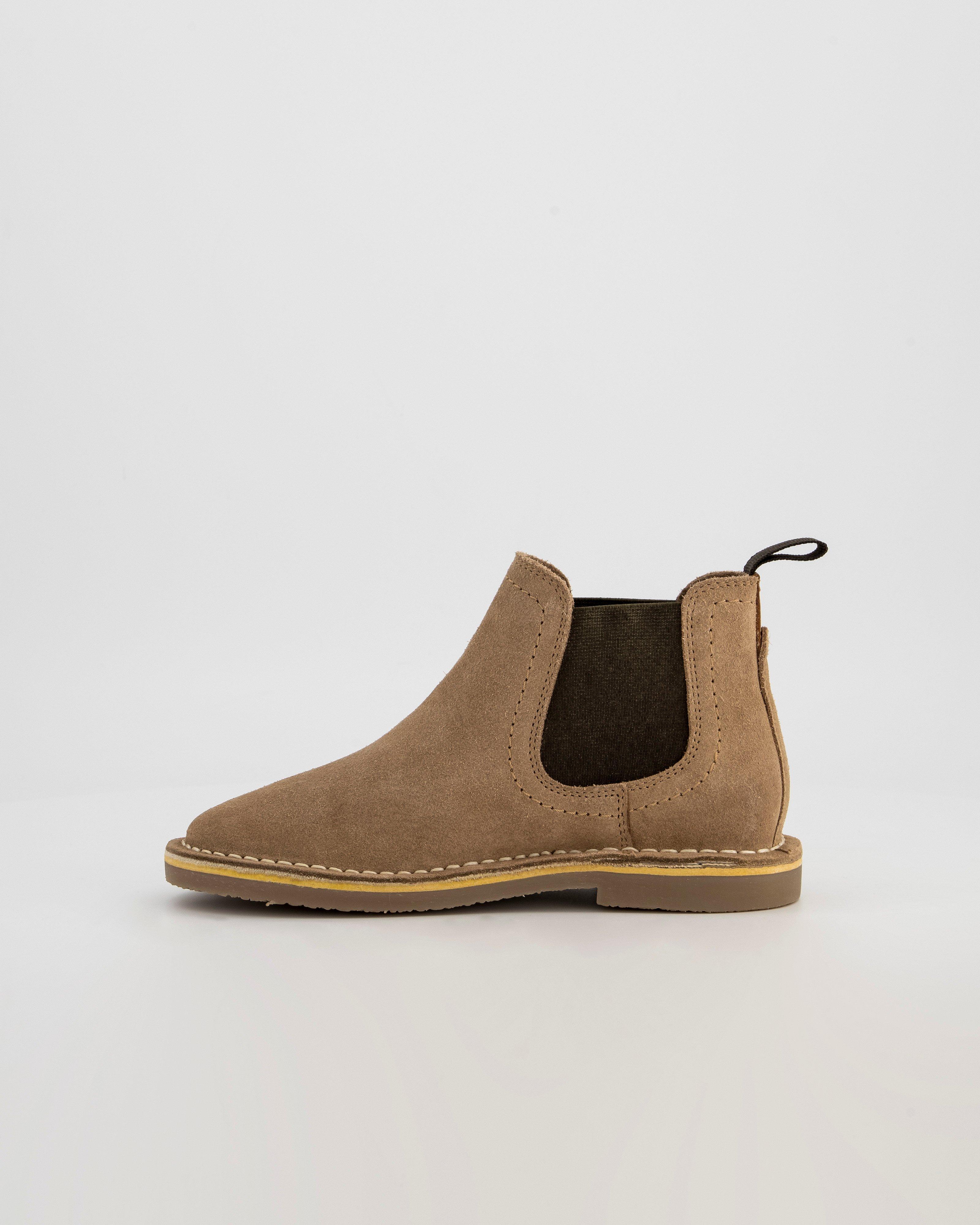 Tan chelsea outlet boots kids