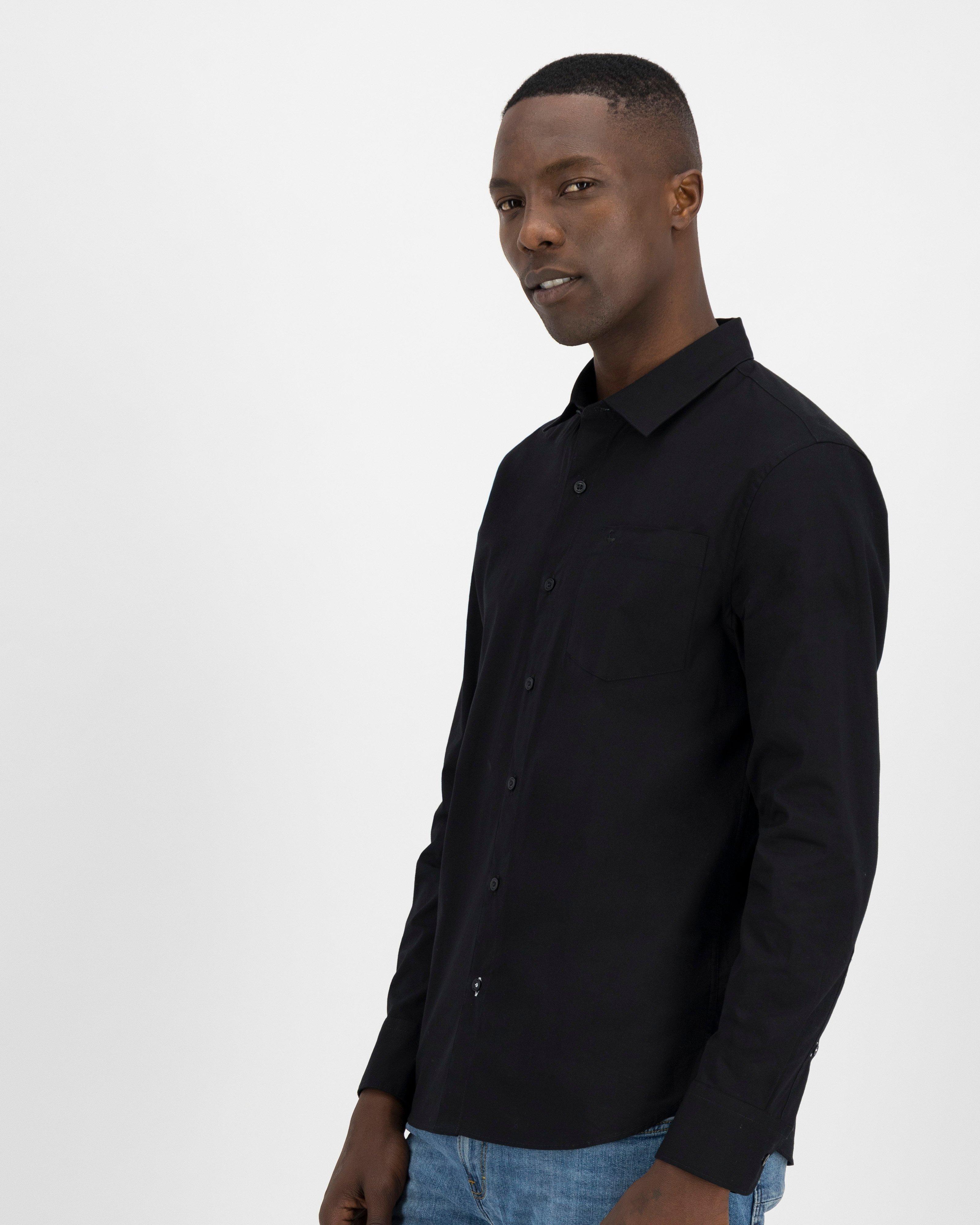 Men's Andi Slim Fit Shirt -  Black