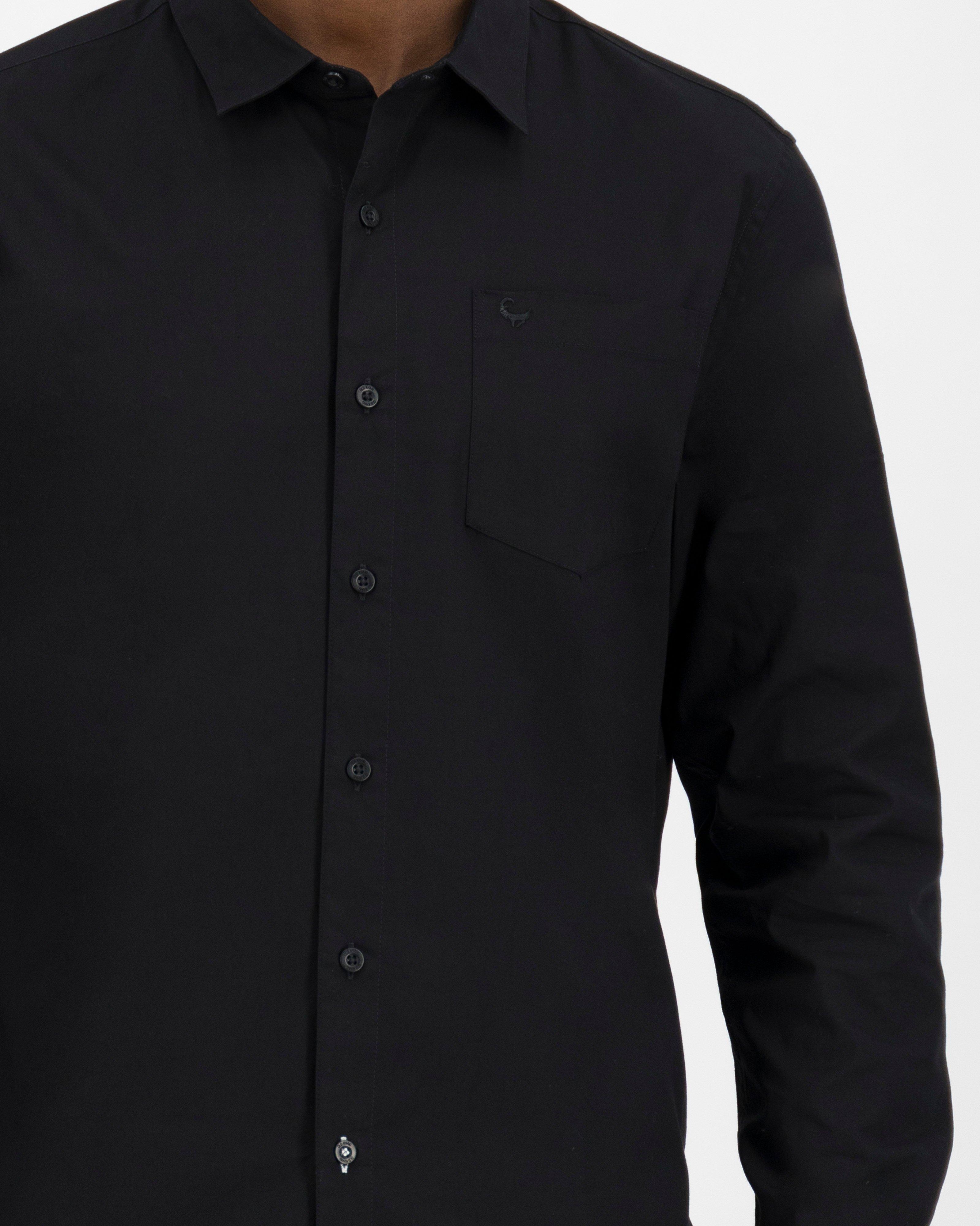 Men's Andi Slim Fit Shirt -  Black