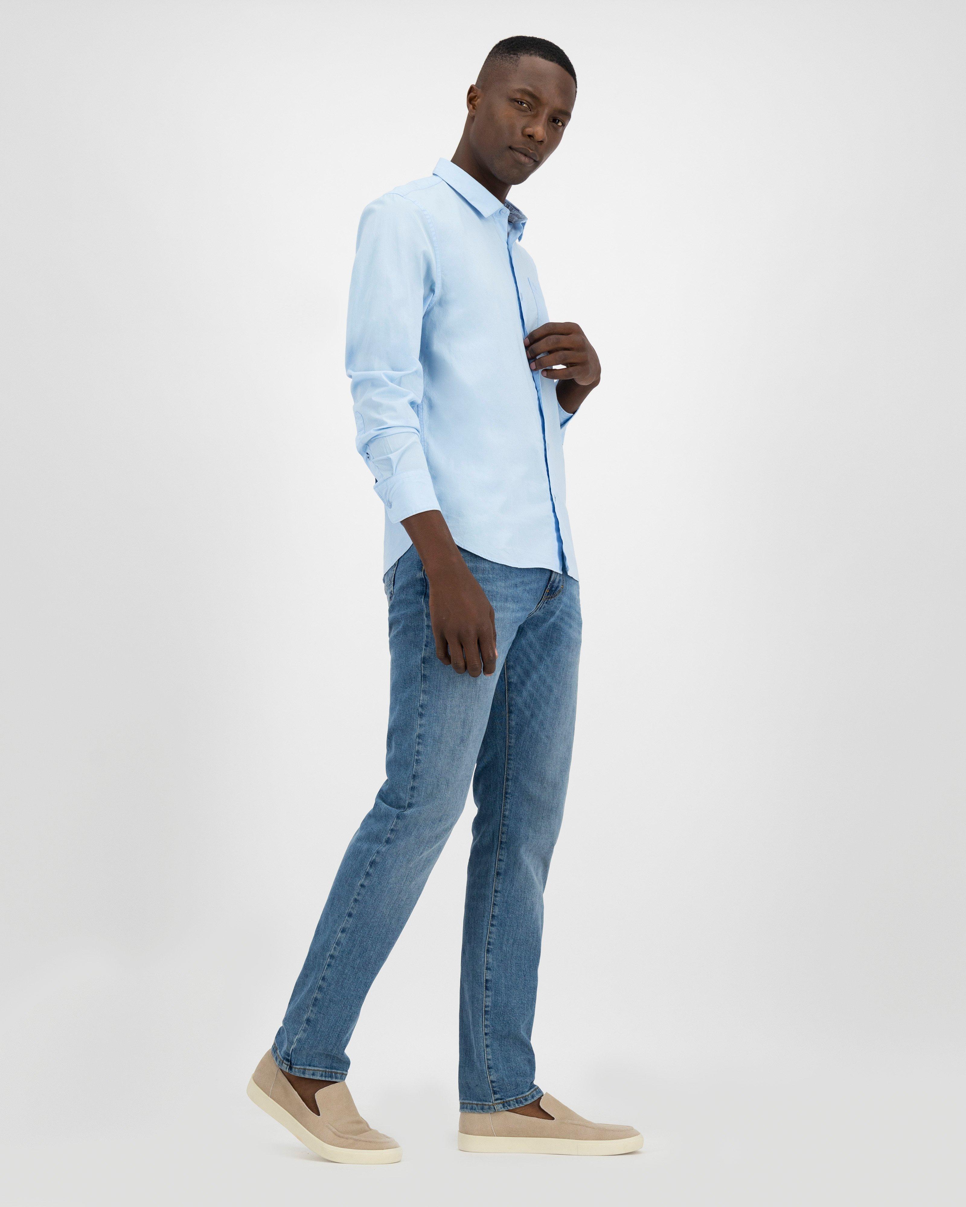 Men's Andi Slim Fit Shirt -  Light Blue