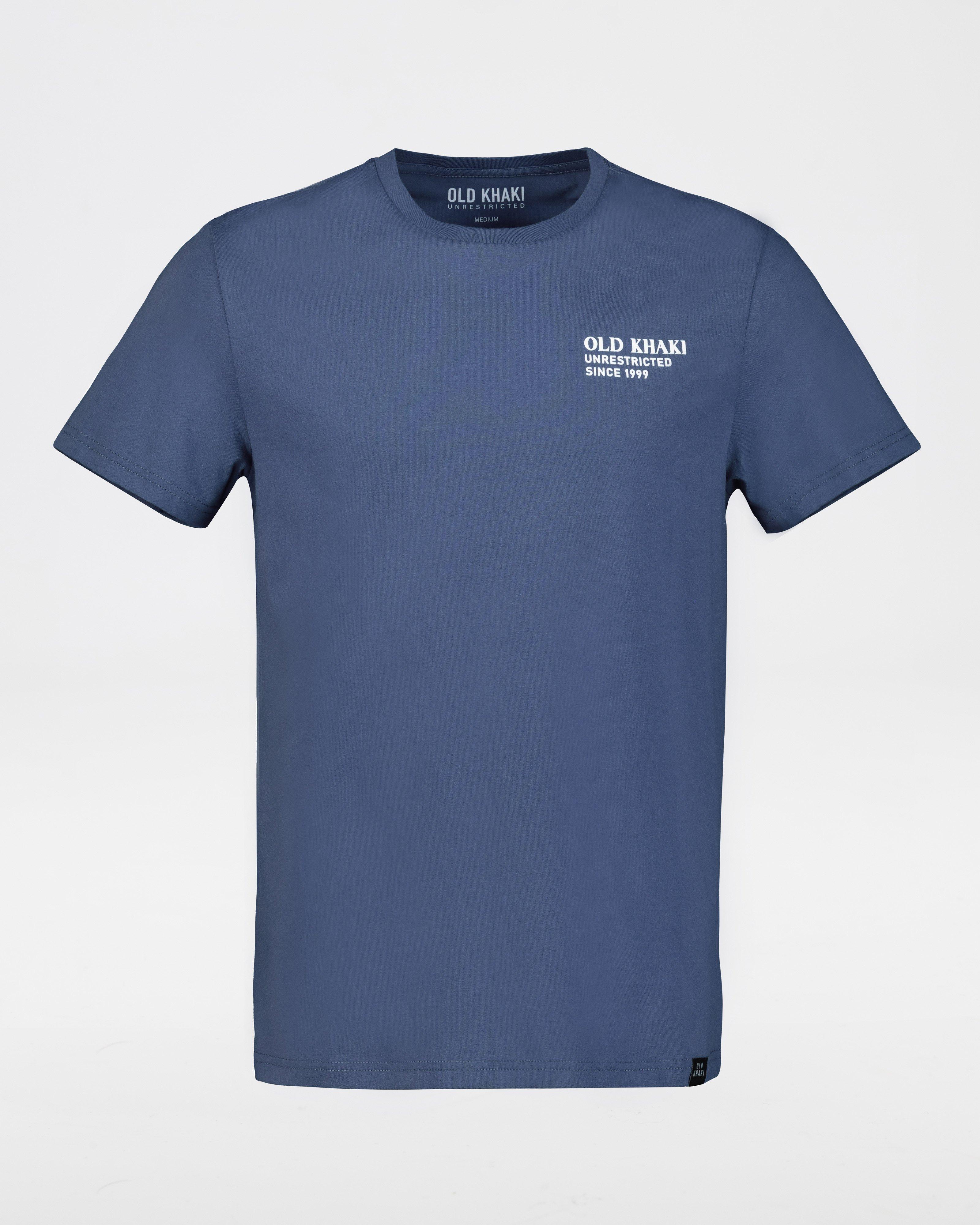 Old Khaki Men's Noa T-Shirt -  Mid Blue