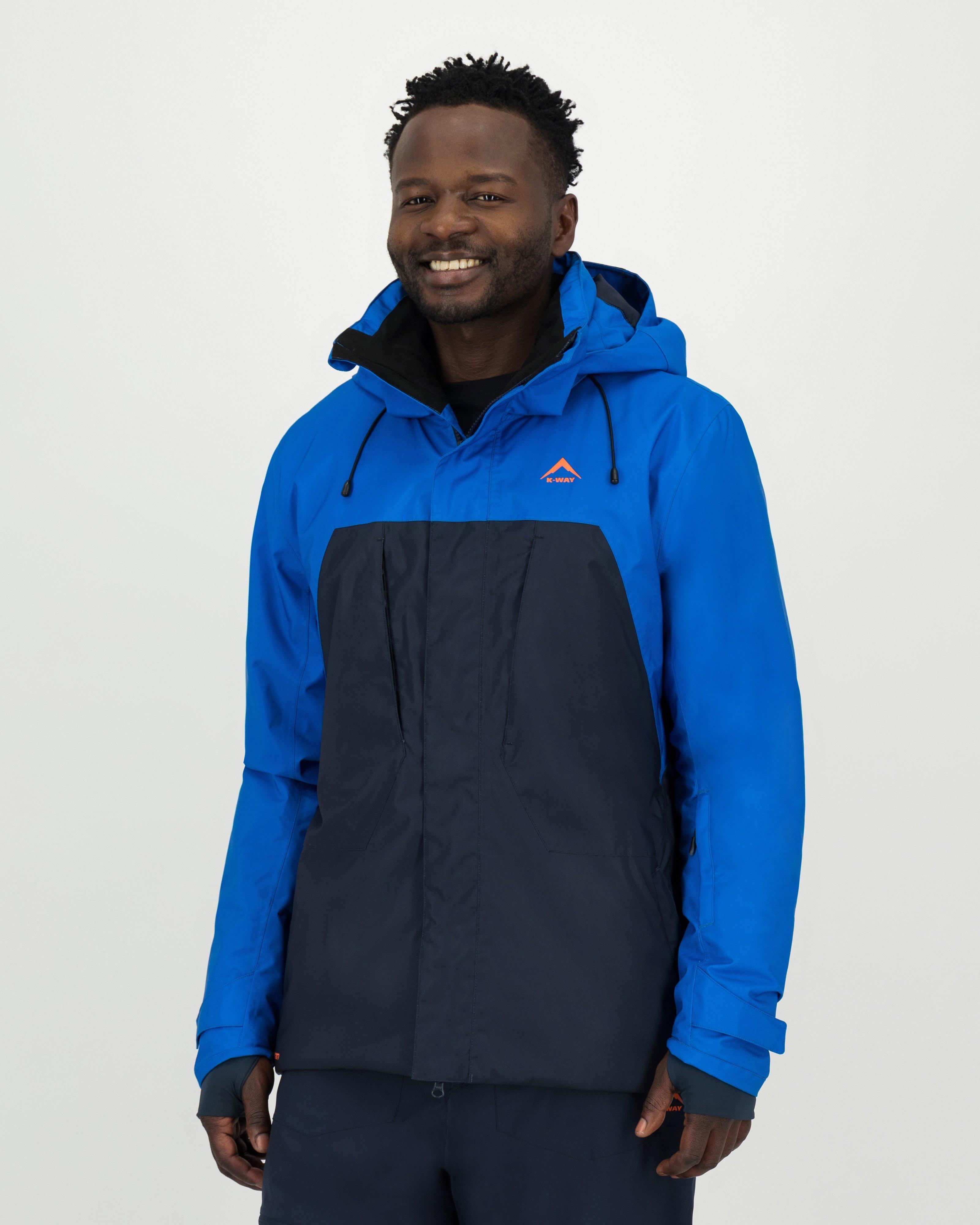 K-Way Men's Alps Ski Jacket -  Navy