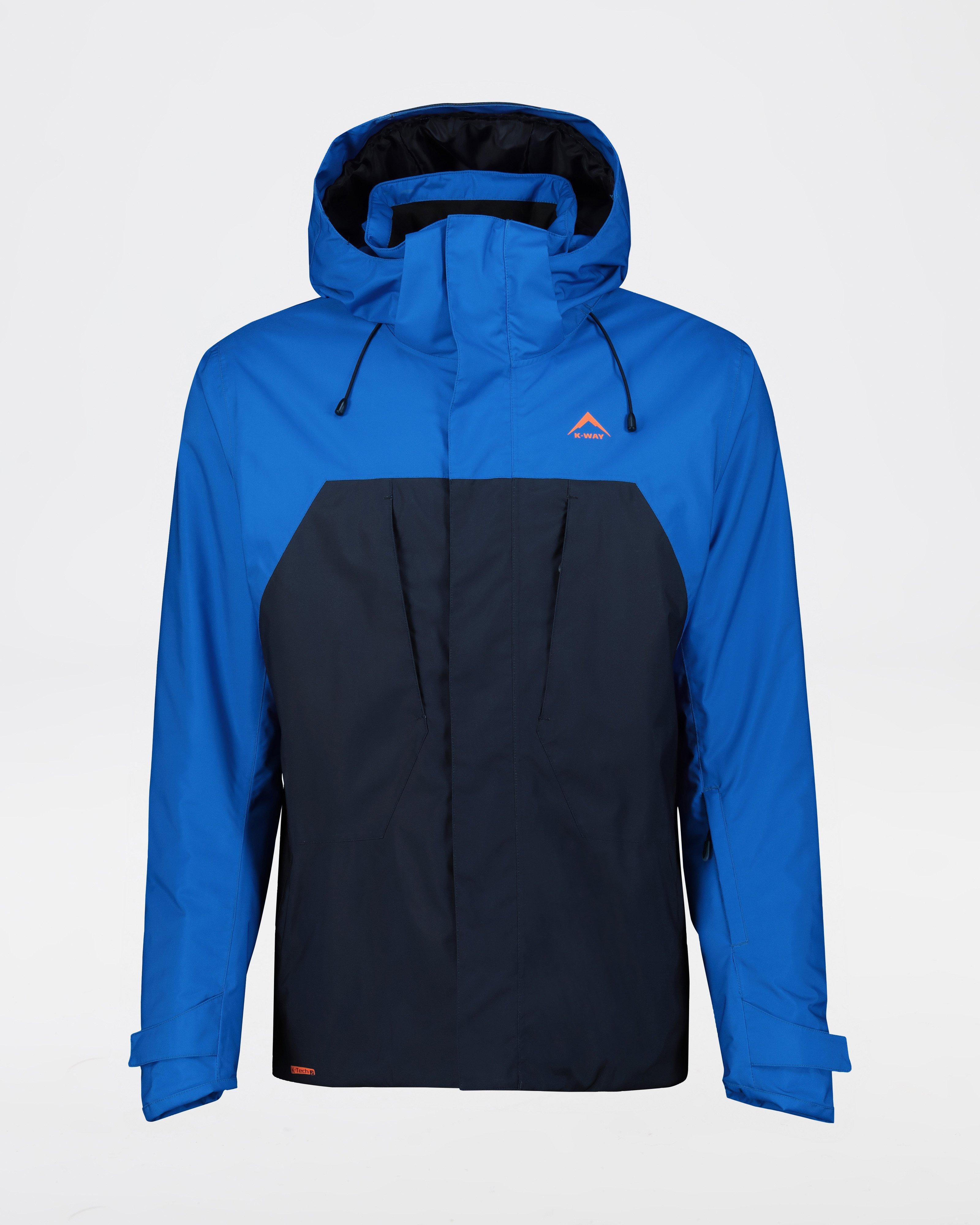 K-Way Men's Alps Ski Jacket -  Navy