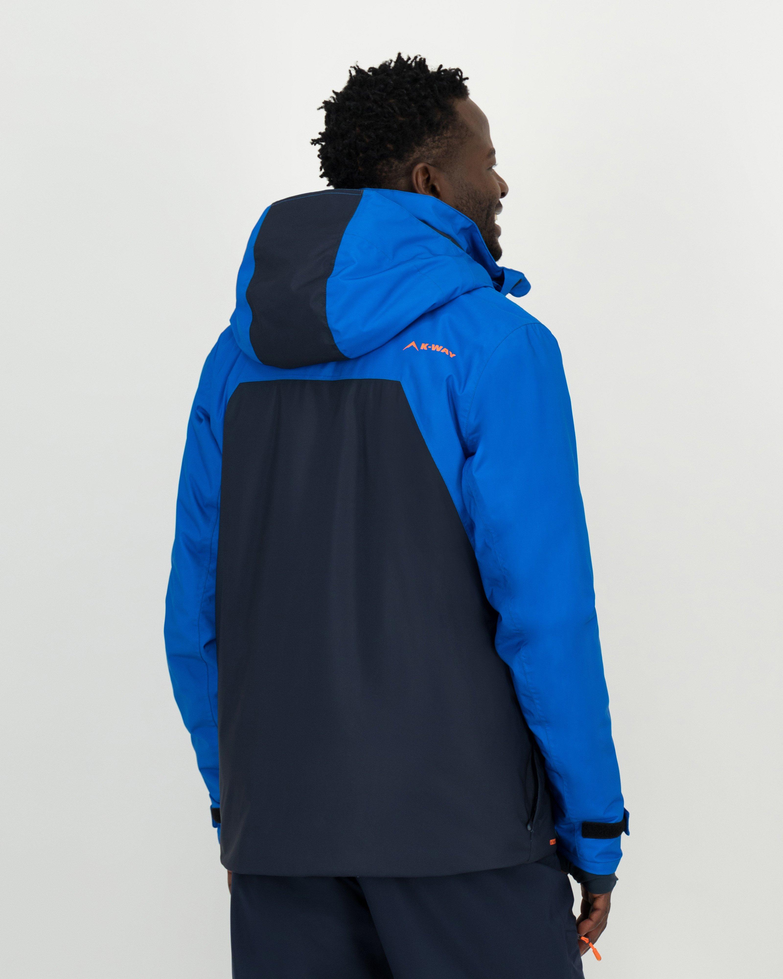 K-Way Men's Alps Ski Jacket -  Navy