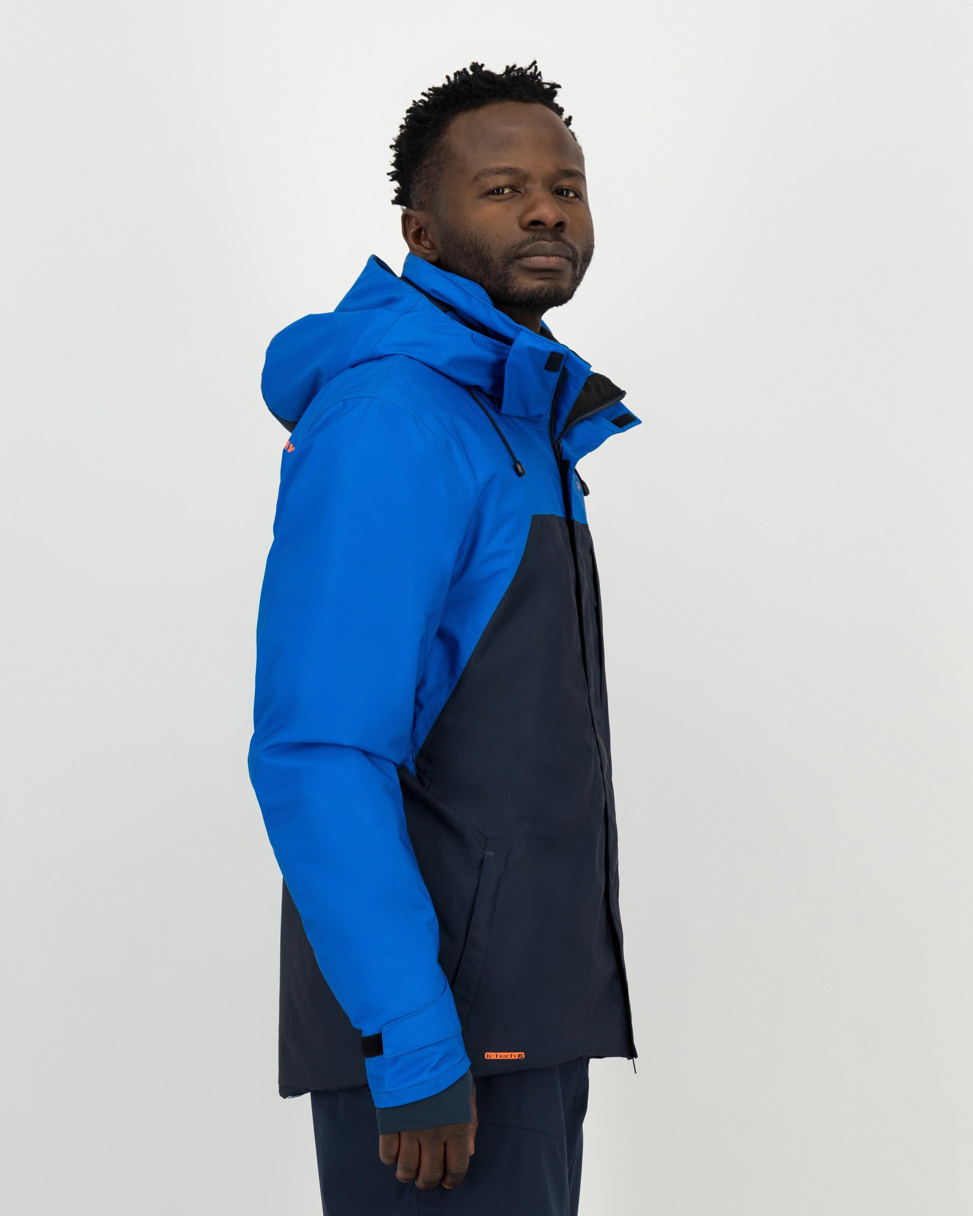 K-Way Men's Alps Ski Jacket -  Navy