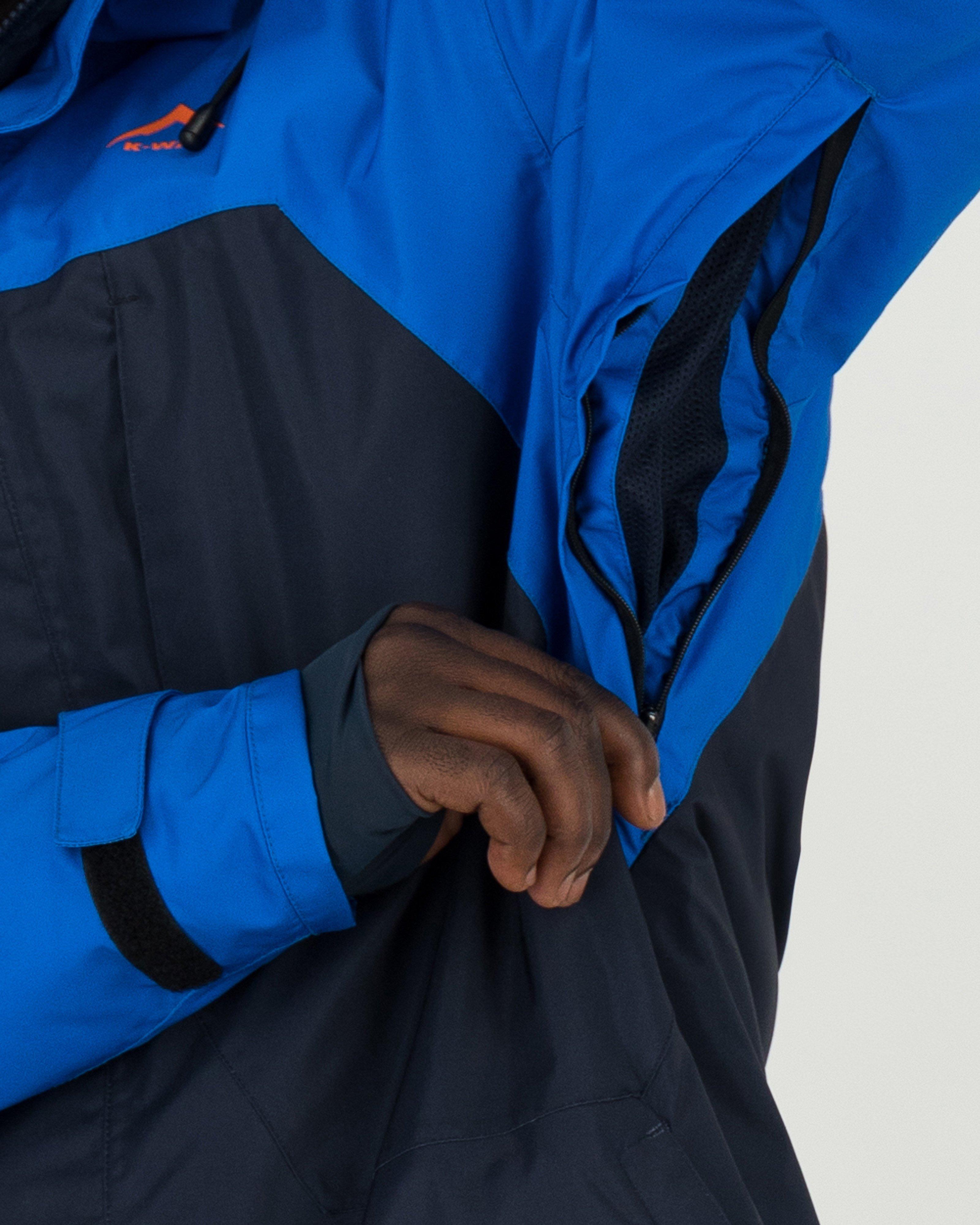 K-Way Men's Alps Ski Jacket -  Navy