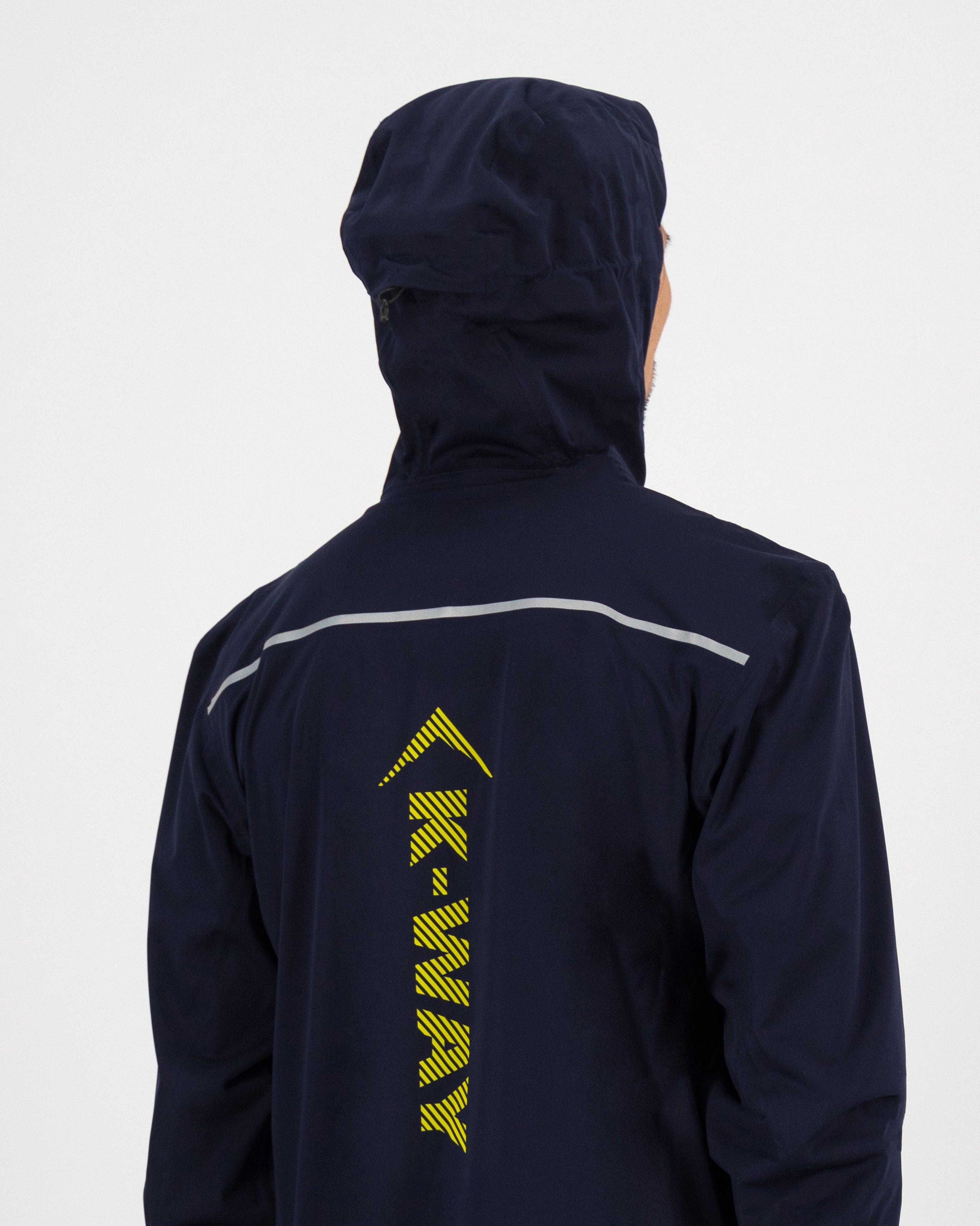 K-Way Pulse Cloud Runner Shell Jacket Mens -  Navy