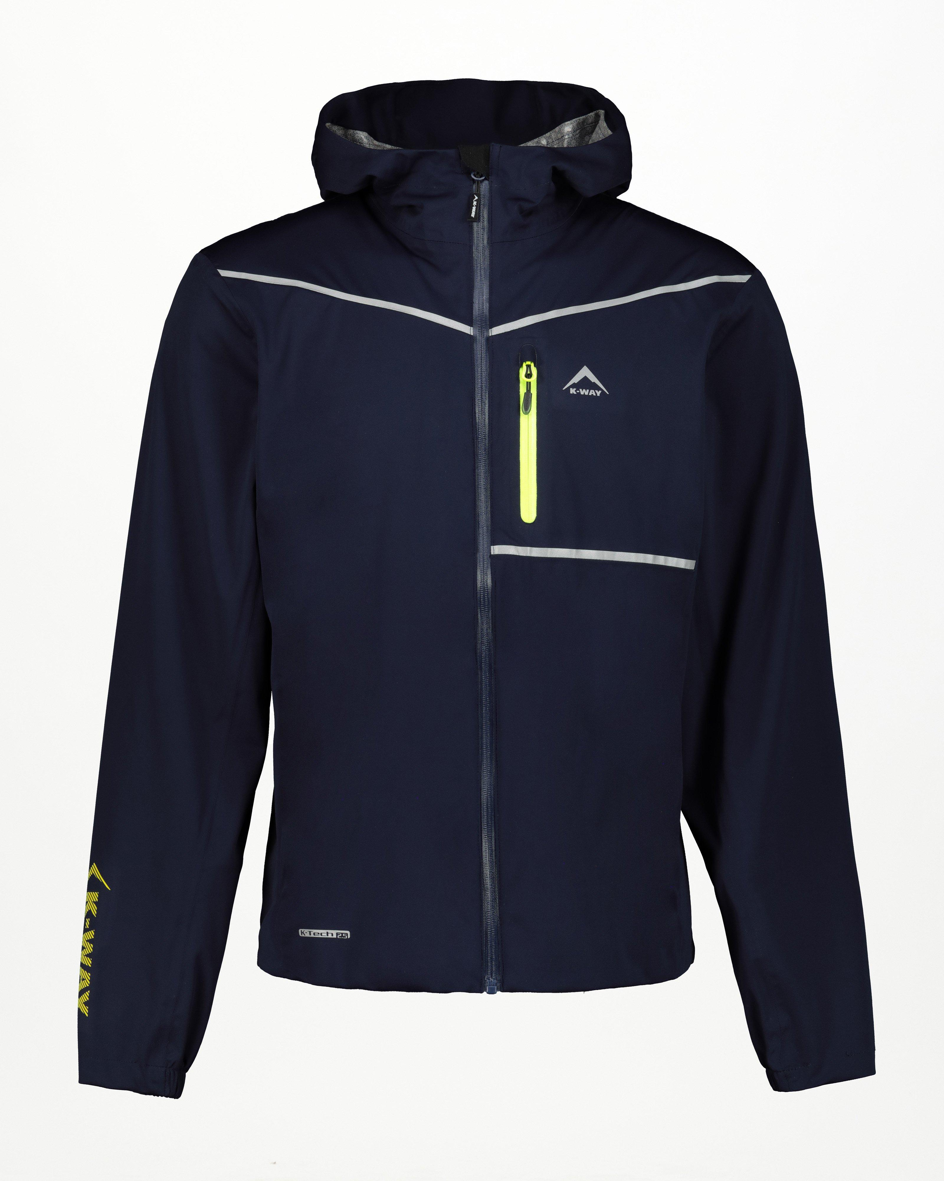 K-Way Pulse Cloud Runner Shell Jacket Mens -  Navy