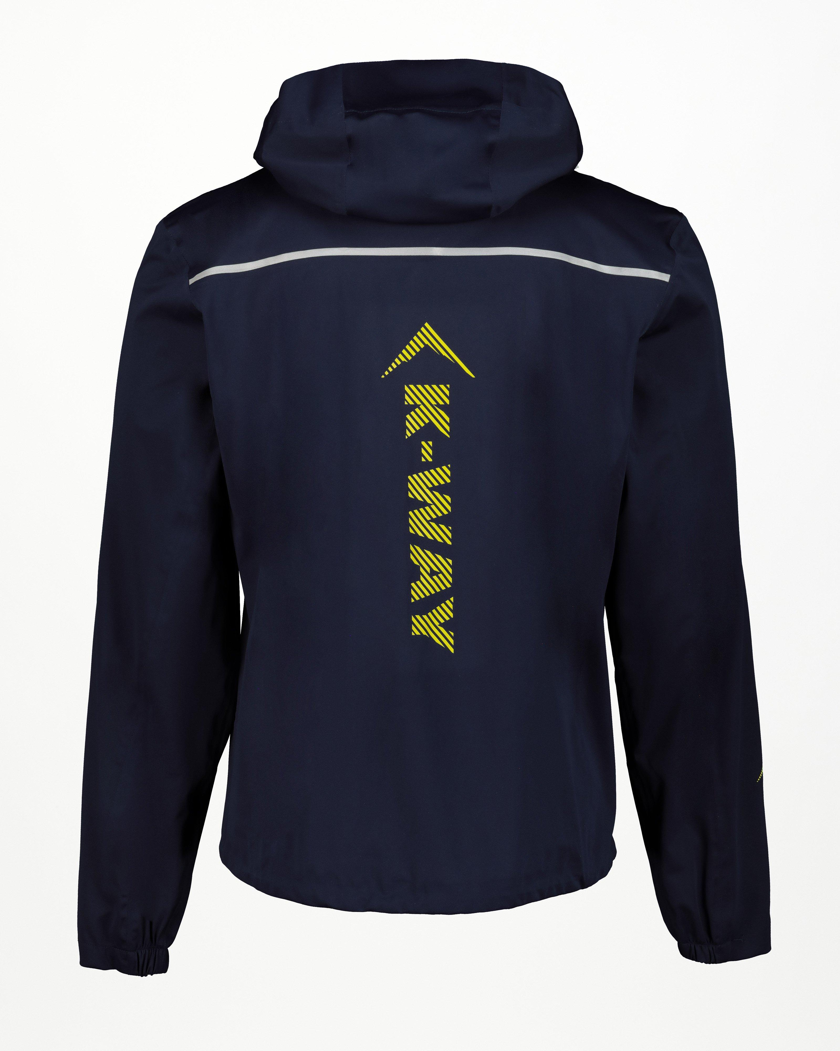 K-Way Pulse Cloud Runner Shell Jacket Mens -  Navy
