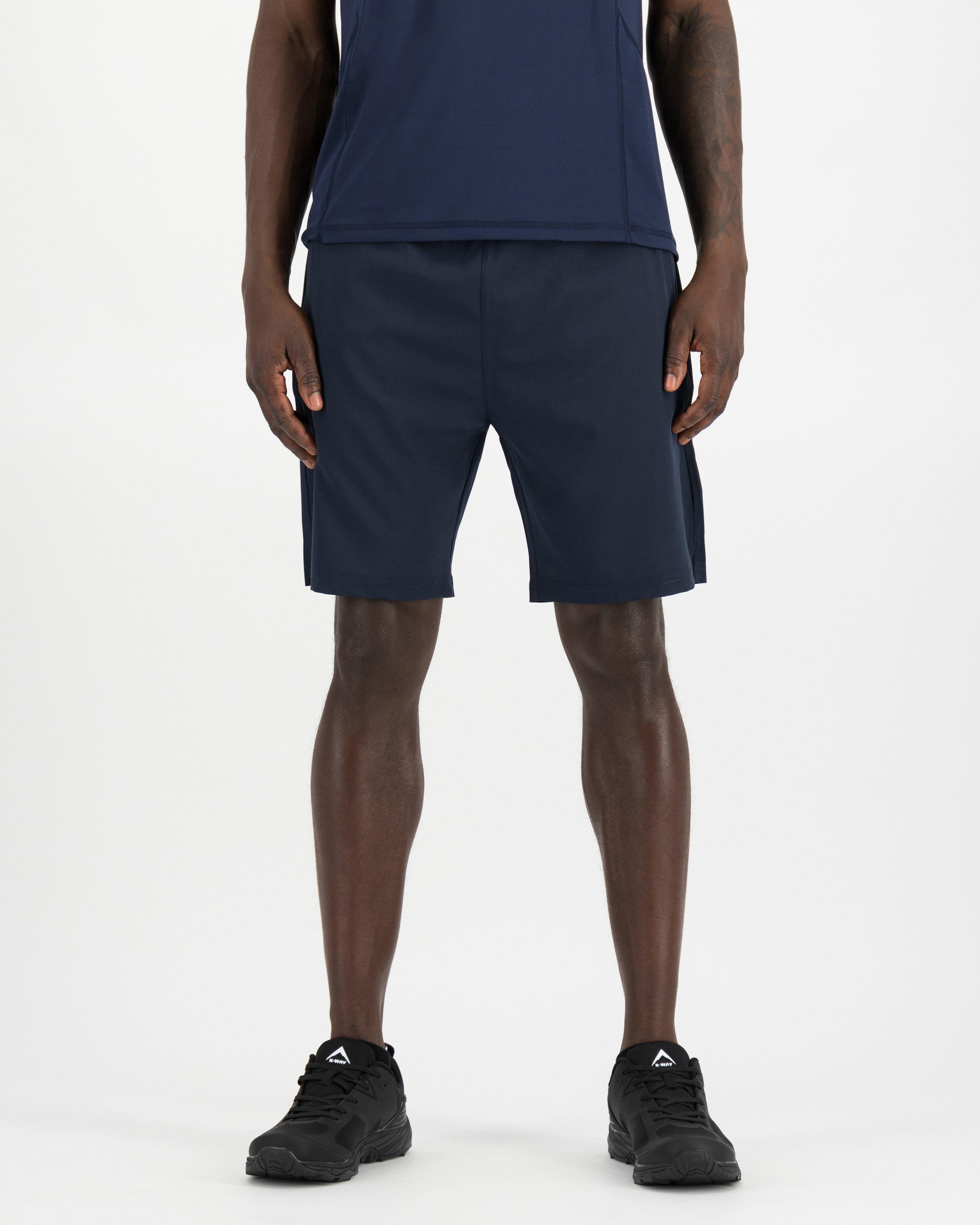 K-Way Men's Pulse Flex Running Shorts -  Navy