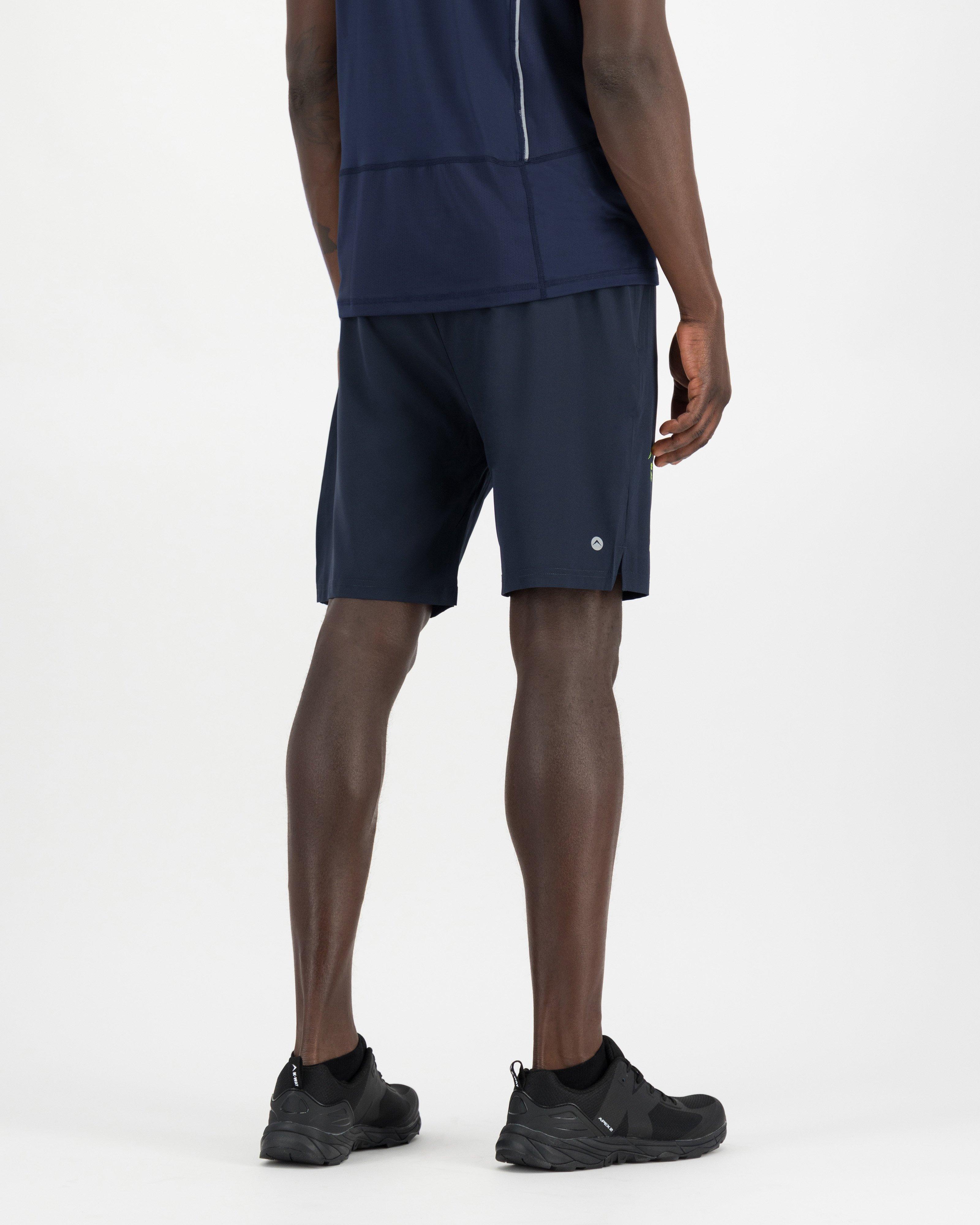 K-Way Men's Pulse Flex Running Shorts -  Navy