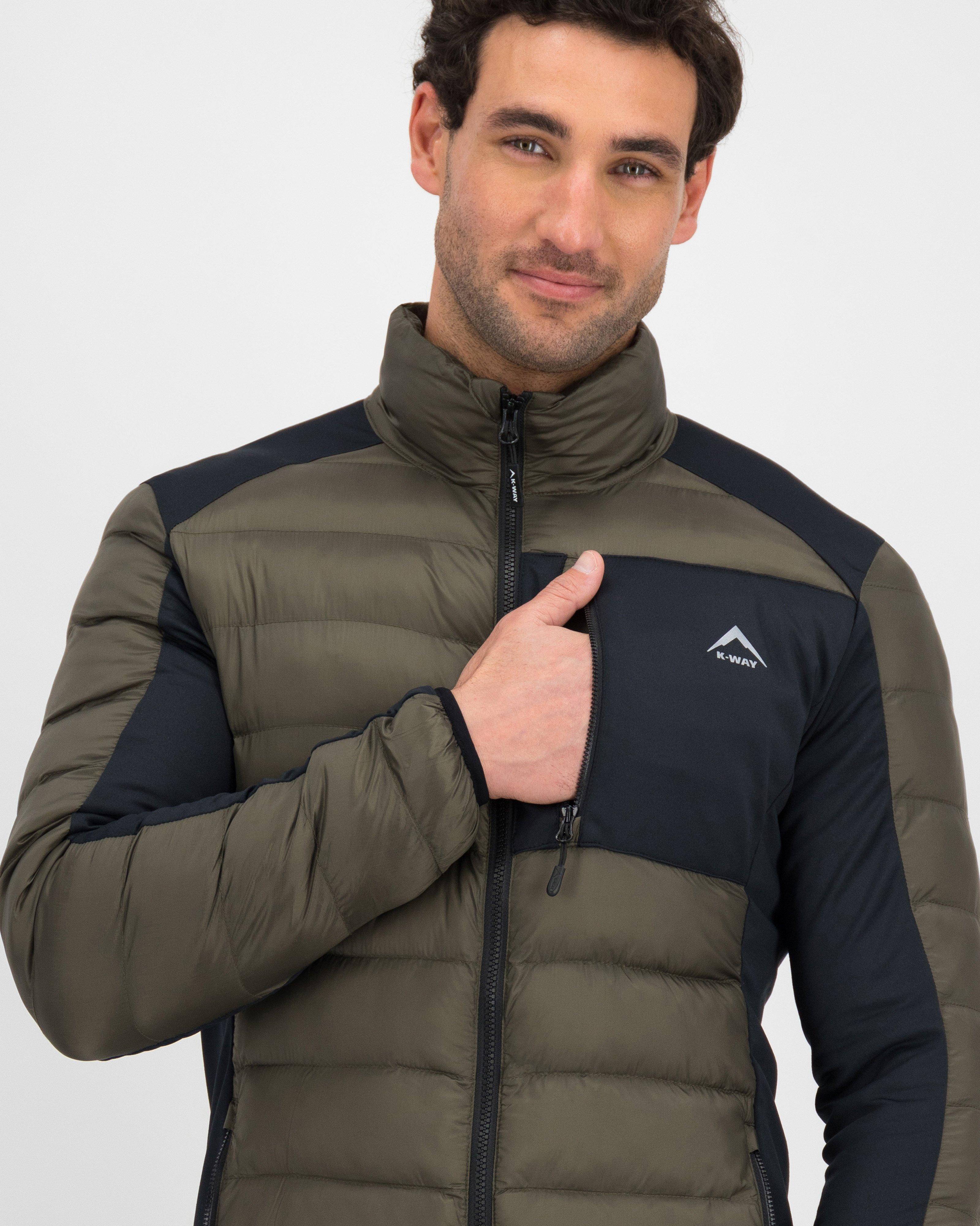 K-Way Men's Luca Eco Hybrid Jacket