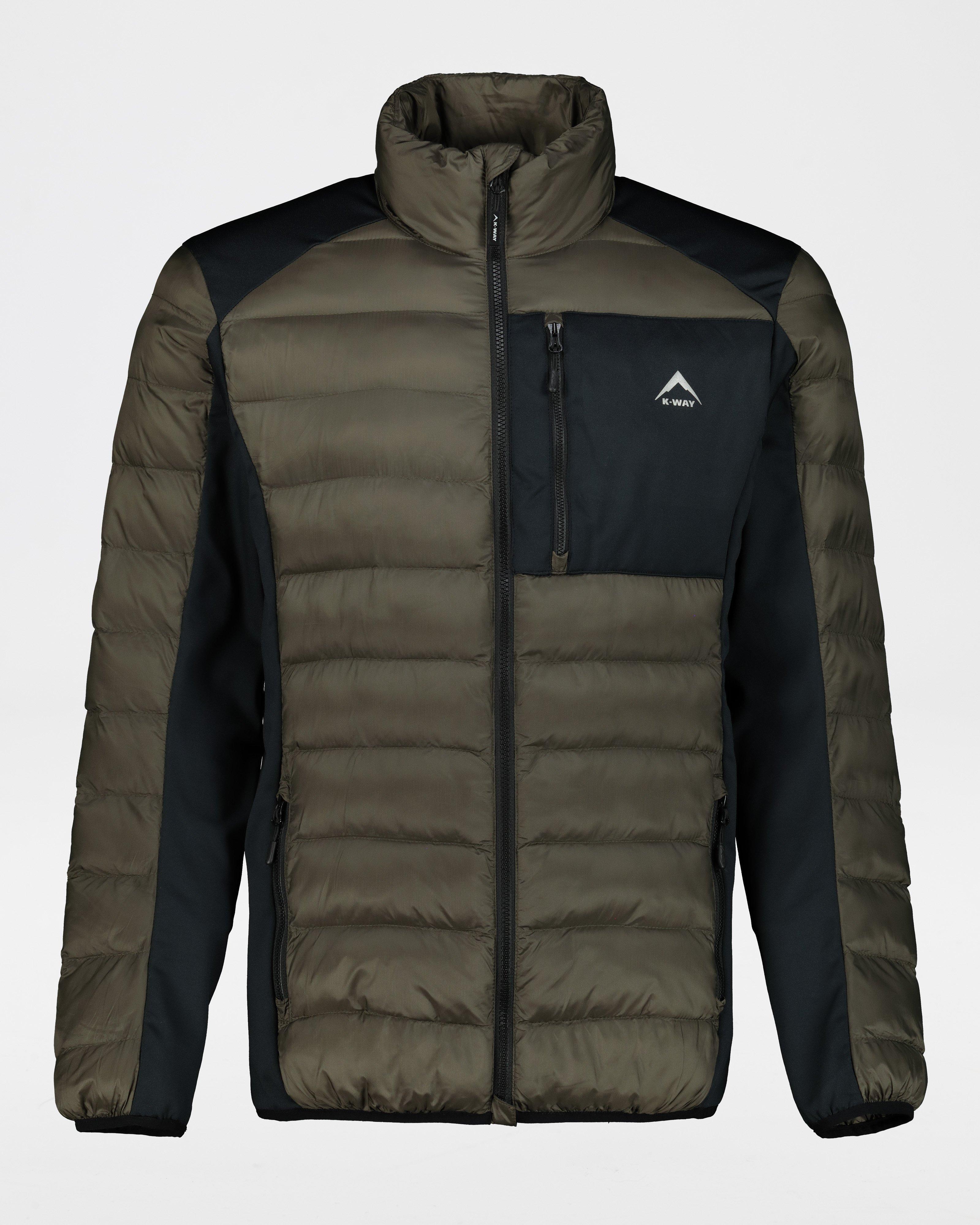 K-Way Men's Luca Eco Hybrid Jacket -  Dark Olive