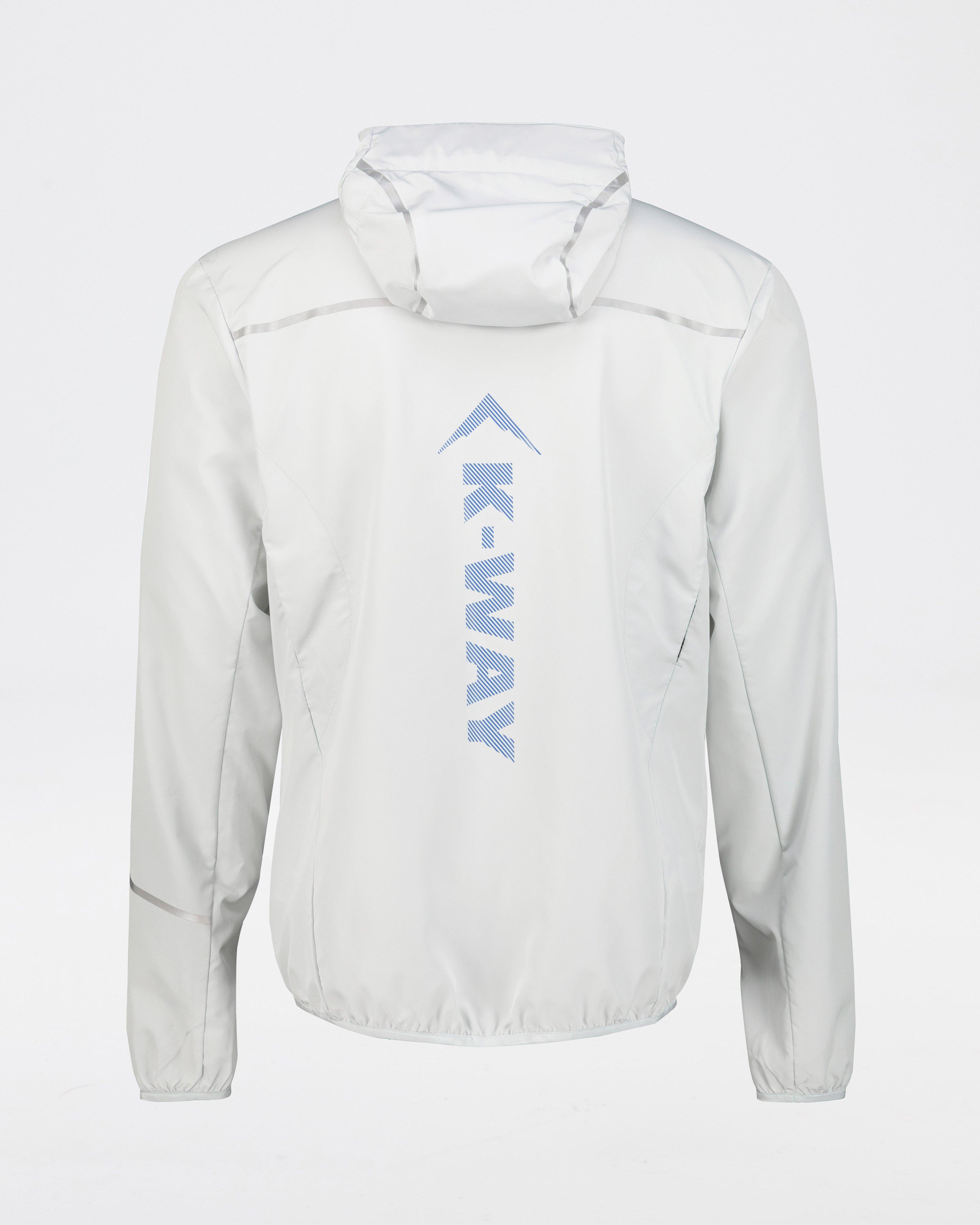 K-Way Pulse Men's Flex Windbreaker Jacket -  Silver