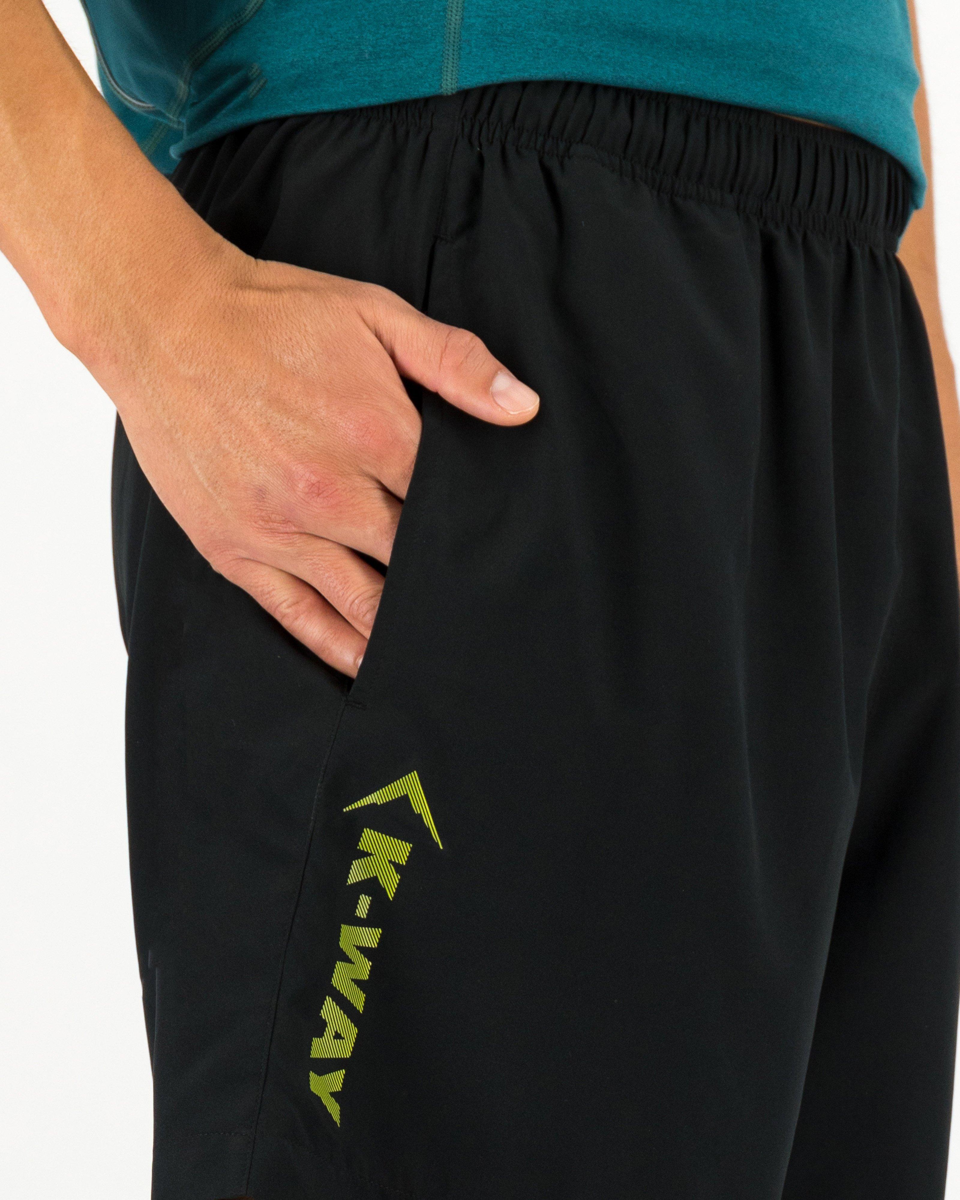 K-Way Pulse Men's Speed Stroke Shorts -  Black