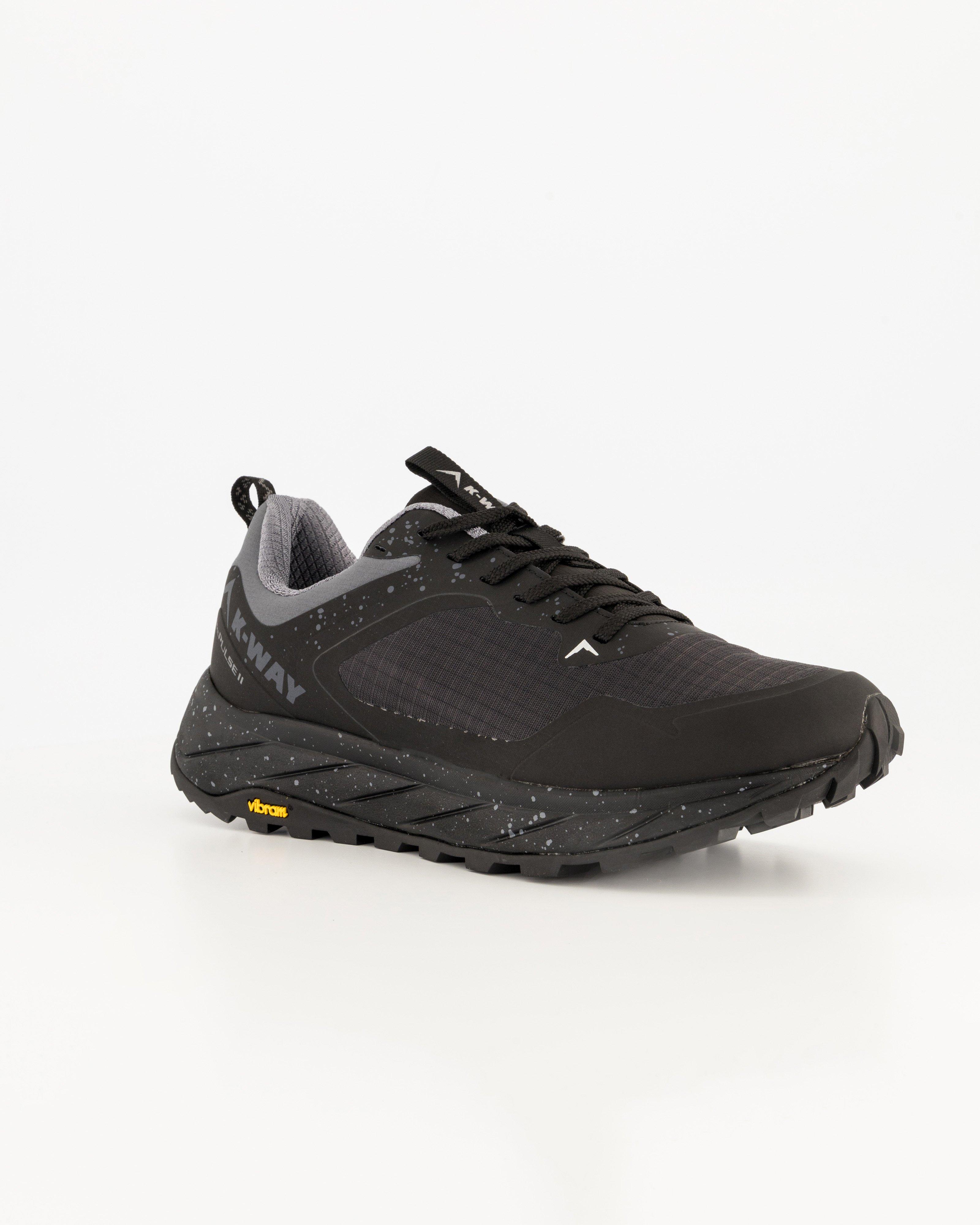 K-Way Men's Trail Pulse 2 Trail Running Shoes -  Black