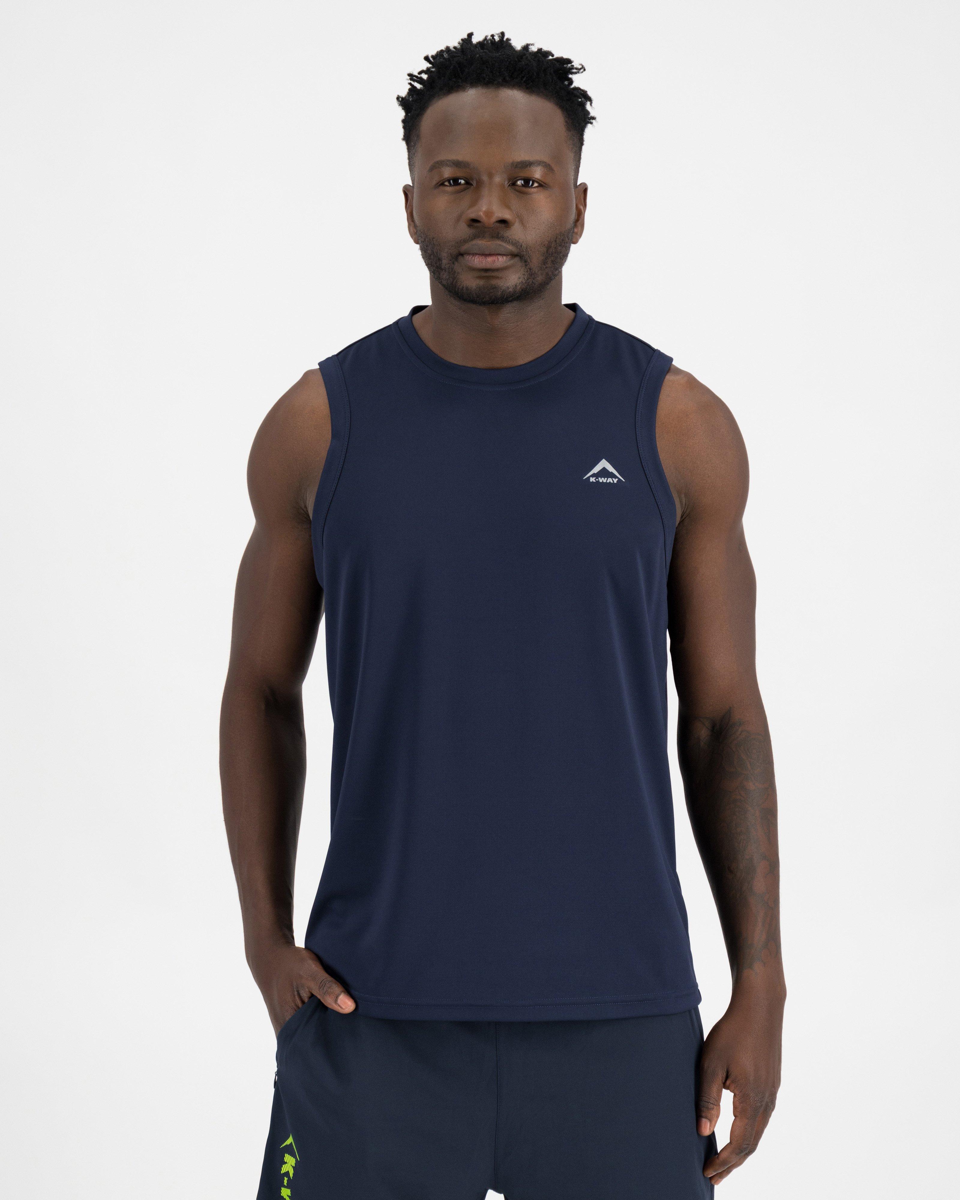 K-Way Men's Pulse Speed Stroke Vest -  Navy