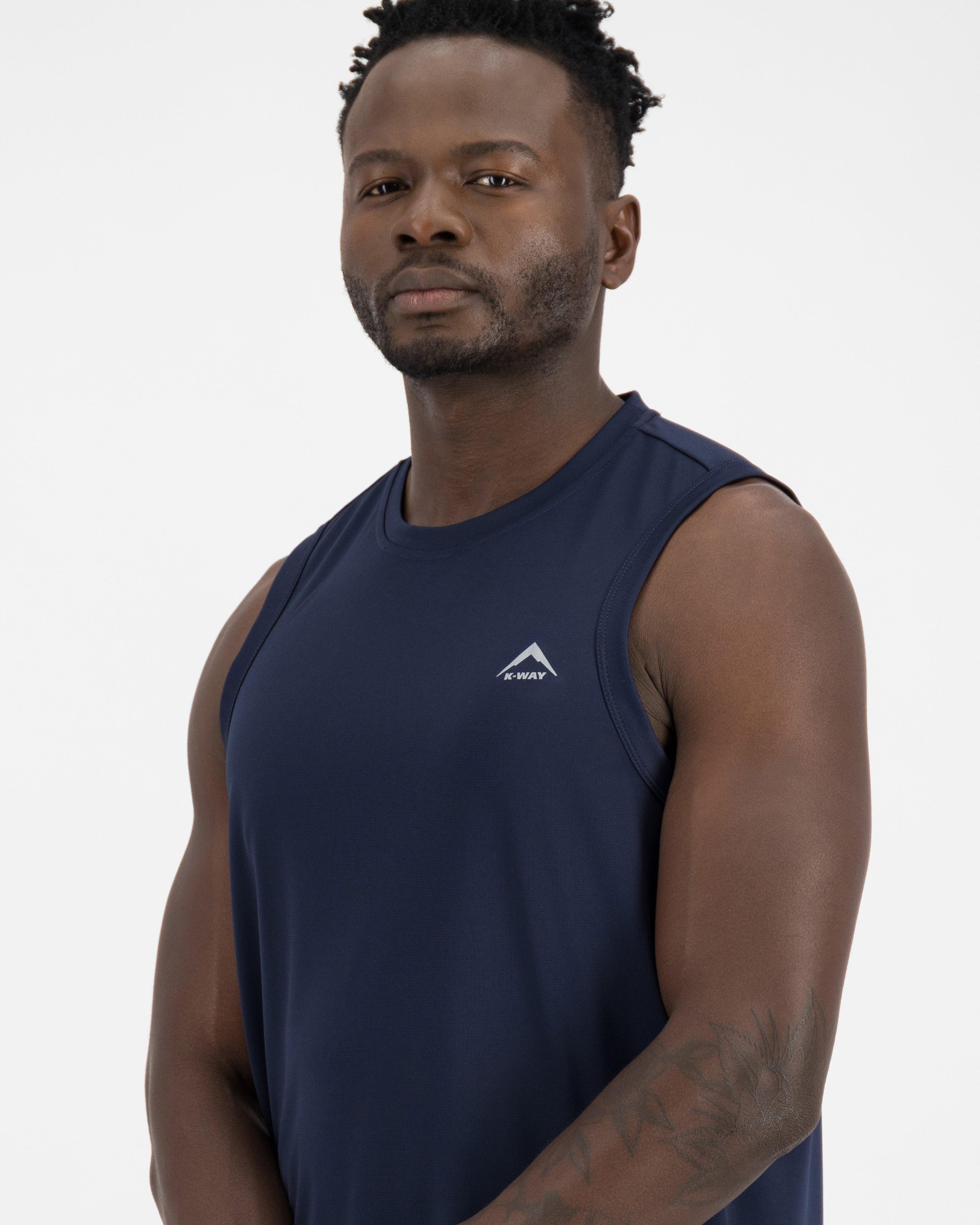 K-Way Men's Pulse Speed Stroke Vest -  Navy