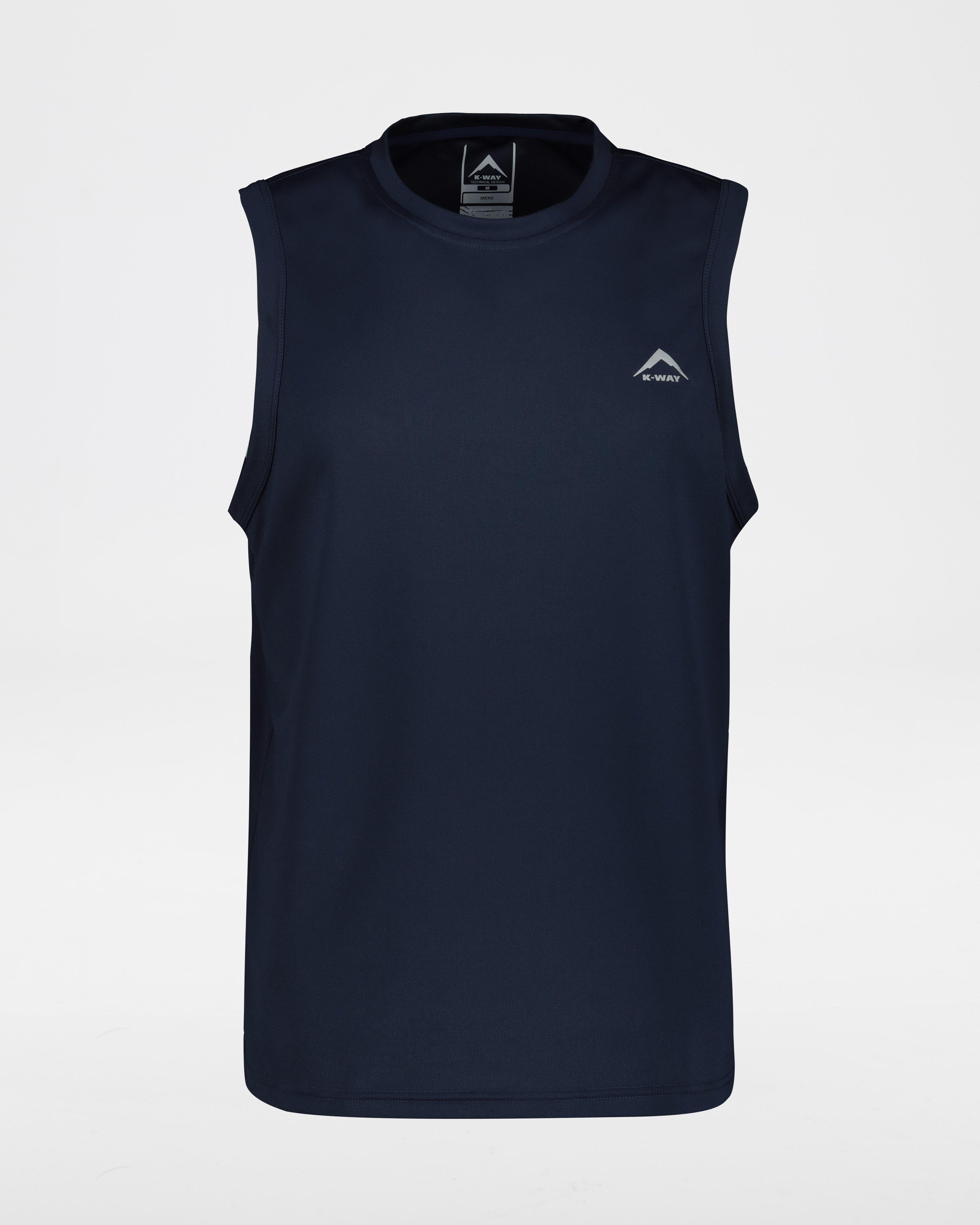 K-Way Men's Pulse Speed Stroke Vest -  Navy