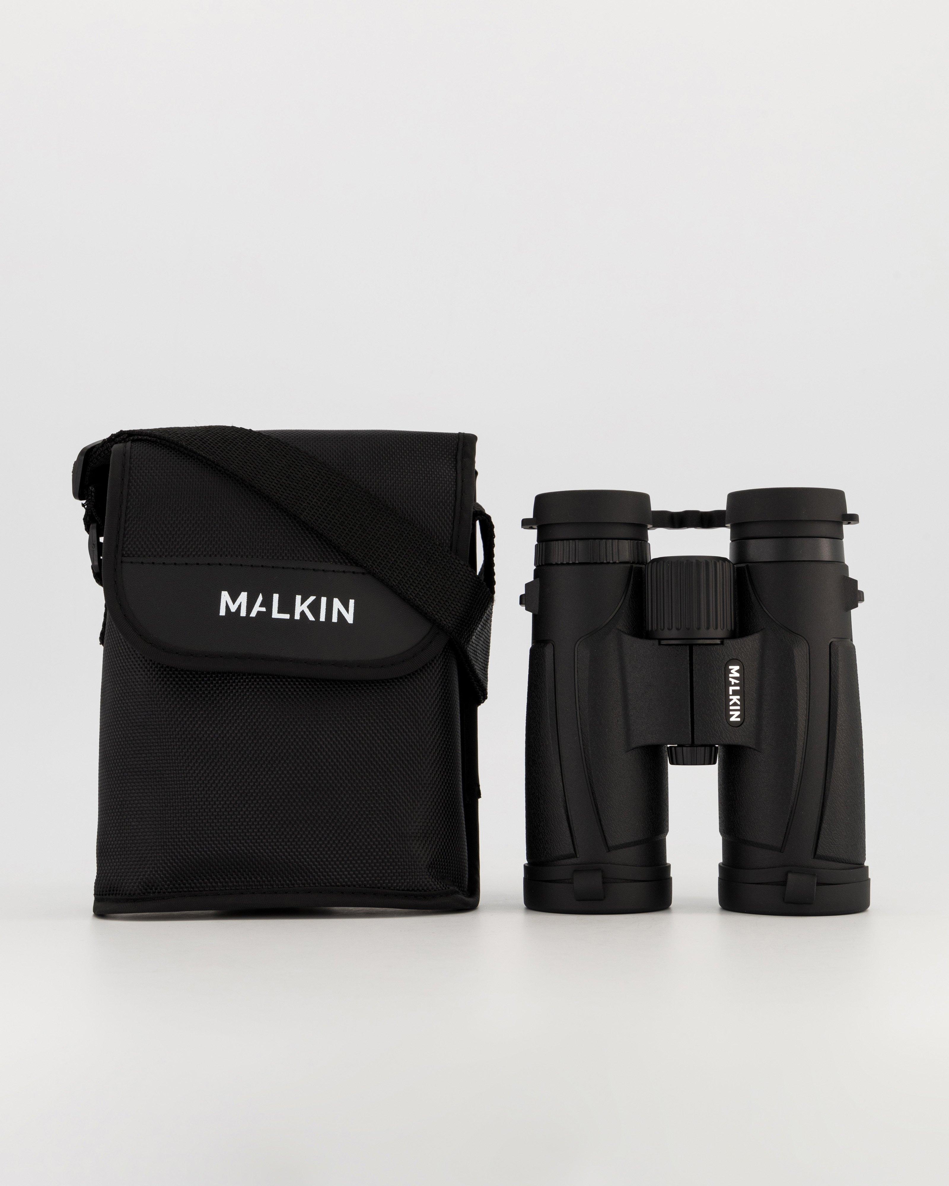 Malkin 10x42 Eagle Waterproof Binoculars -  Black