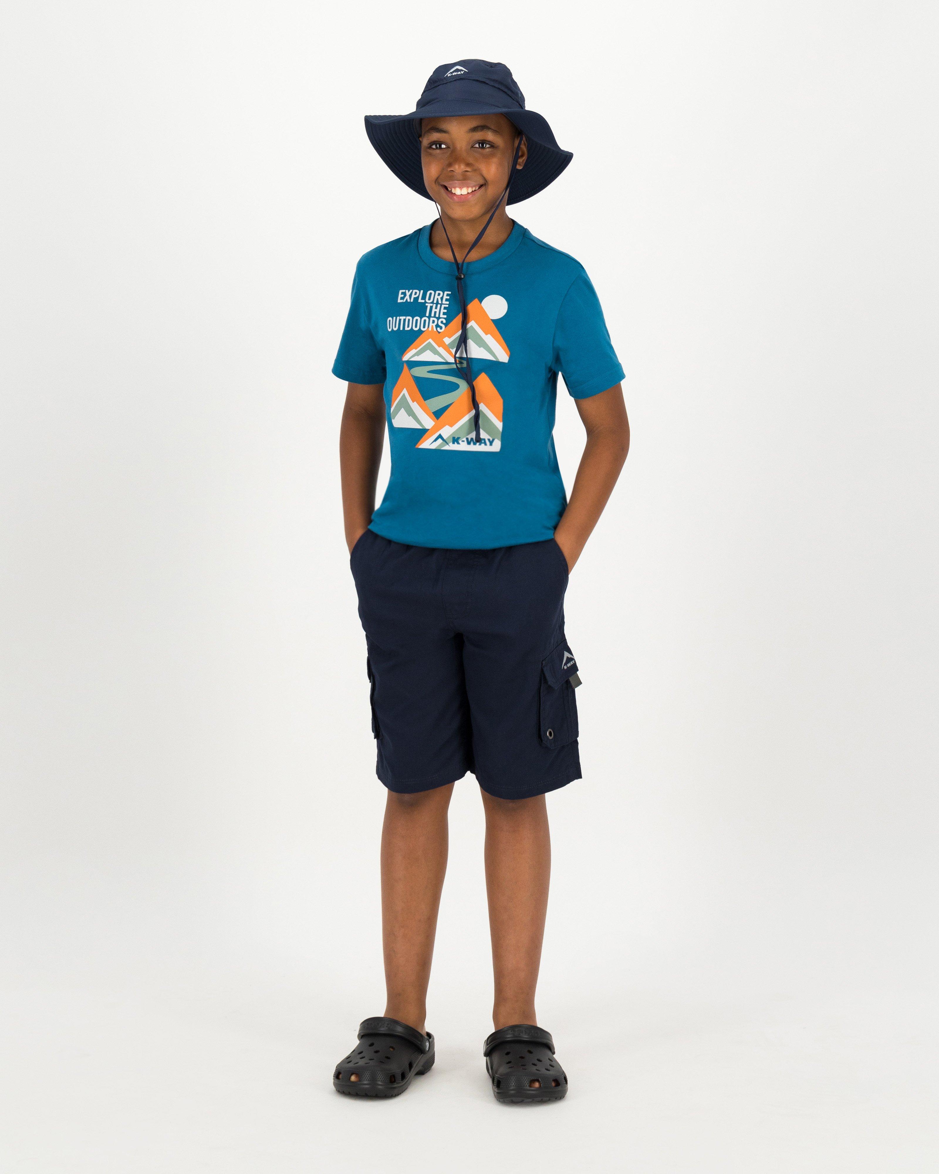 Boys navy sale cargo shorts