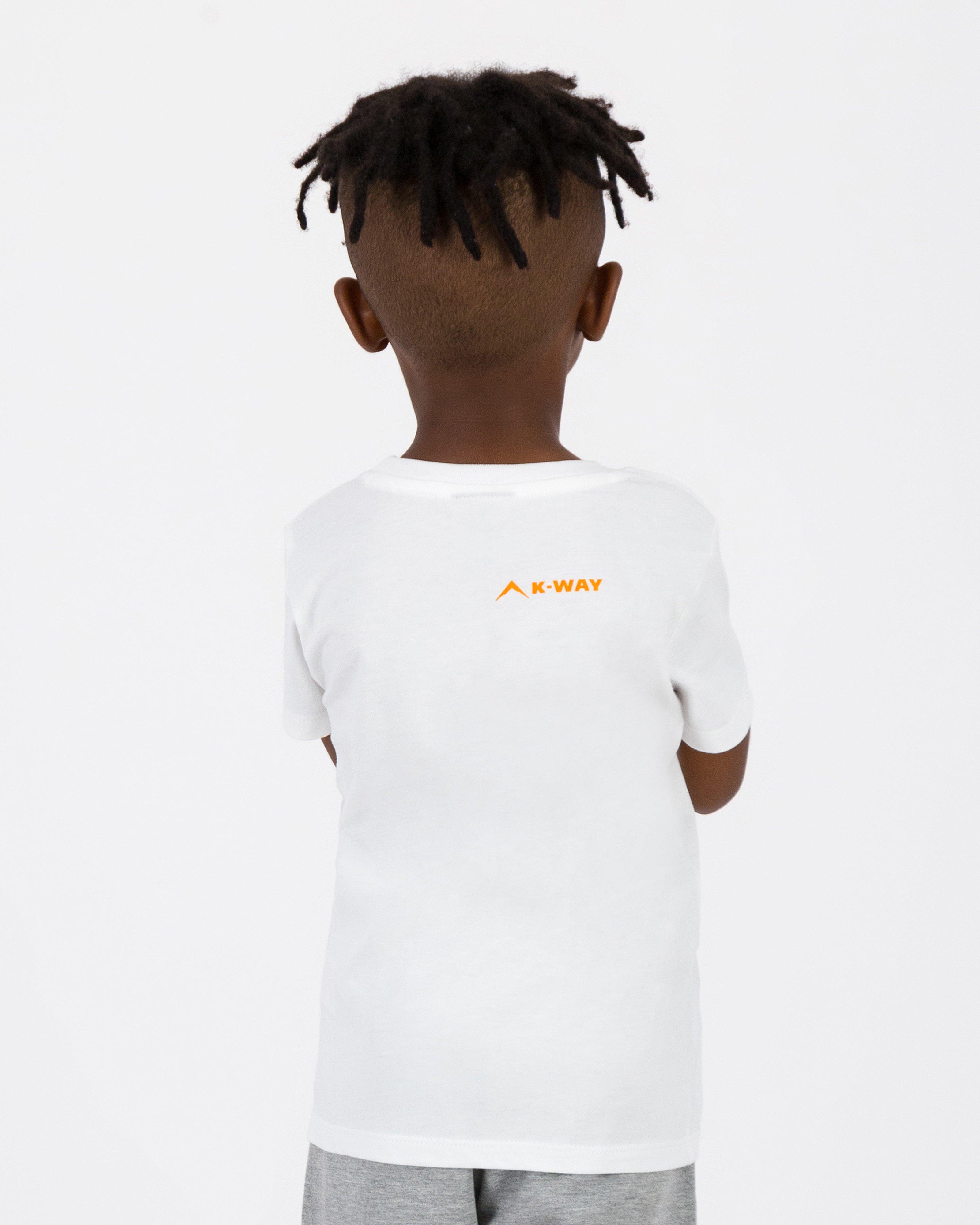 K-Way Kids Graphic T-shirt -  White