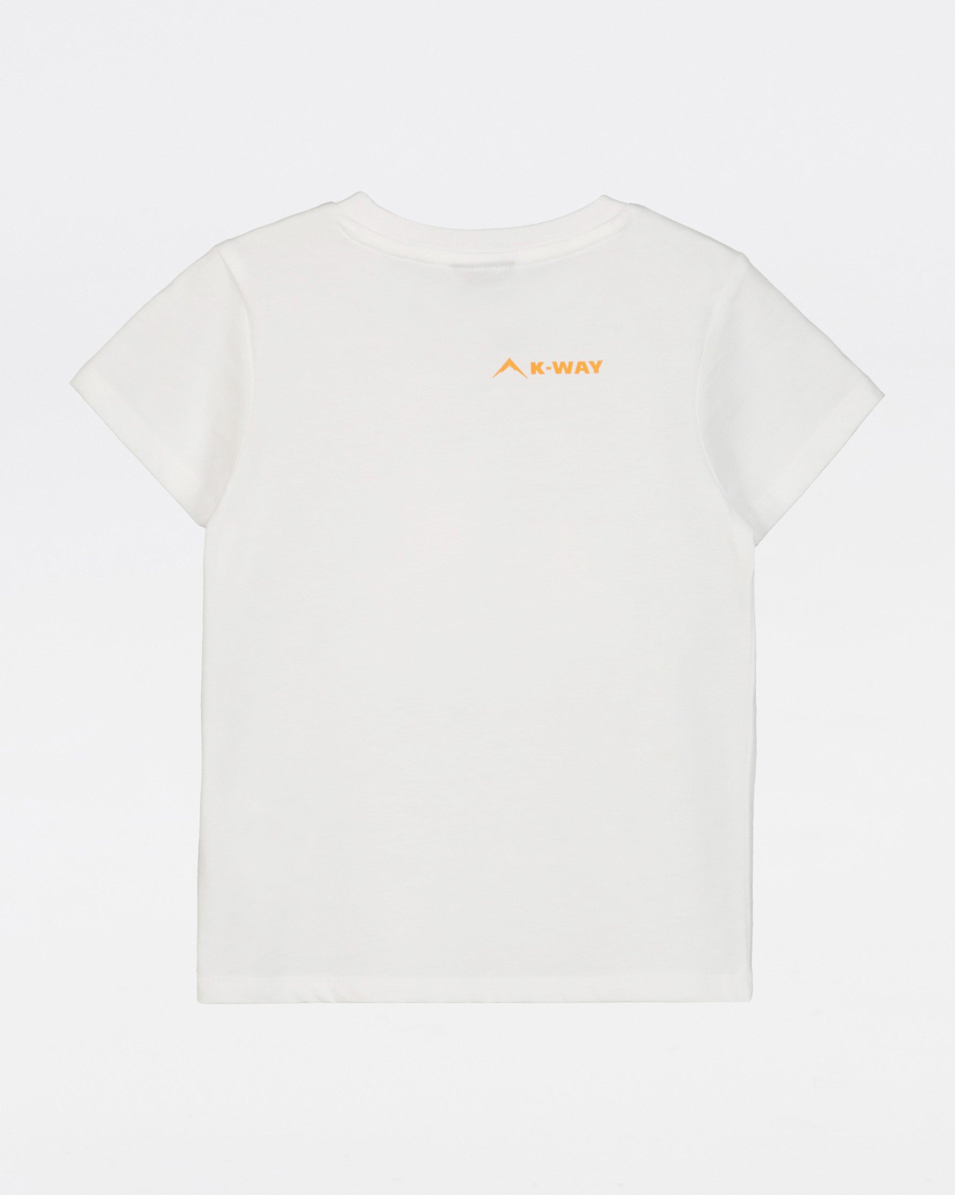 K-Way Kids Graphic T-shirt -  White