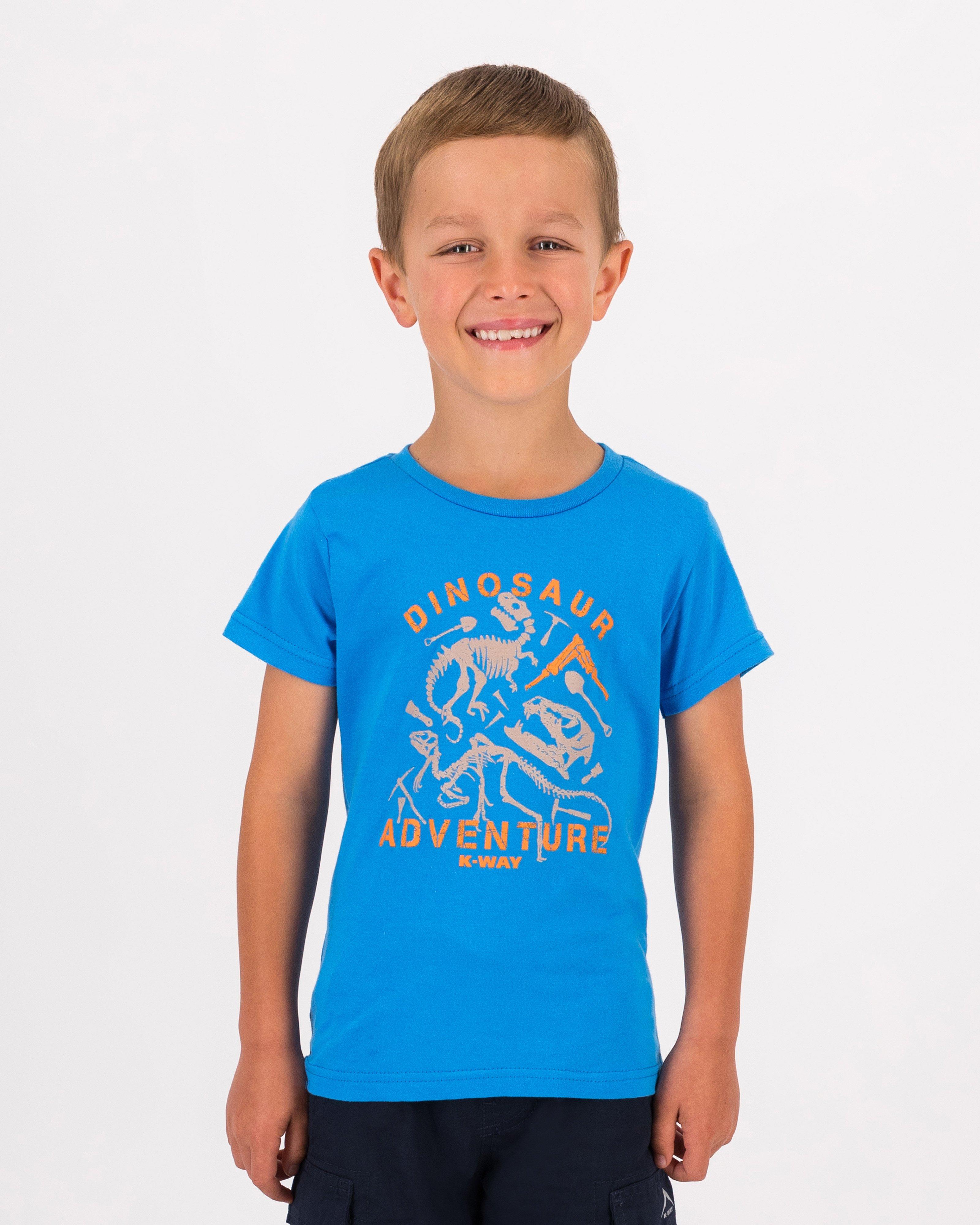 K-Way Kids Graphic T-shirt -  Blue