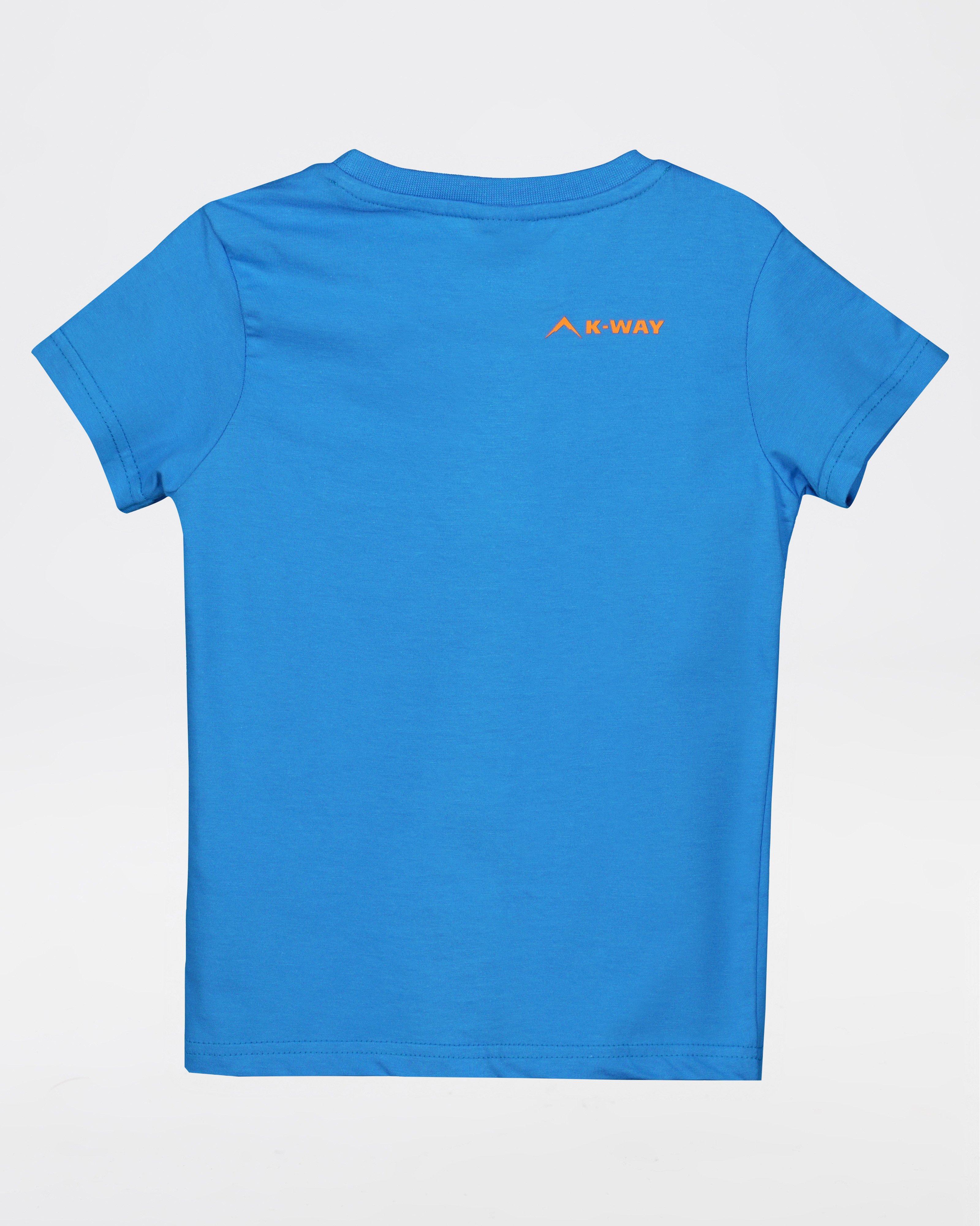 K-Way Kids Graphic T-shirt -  Blue