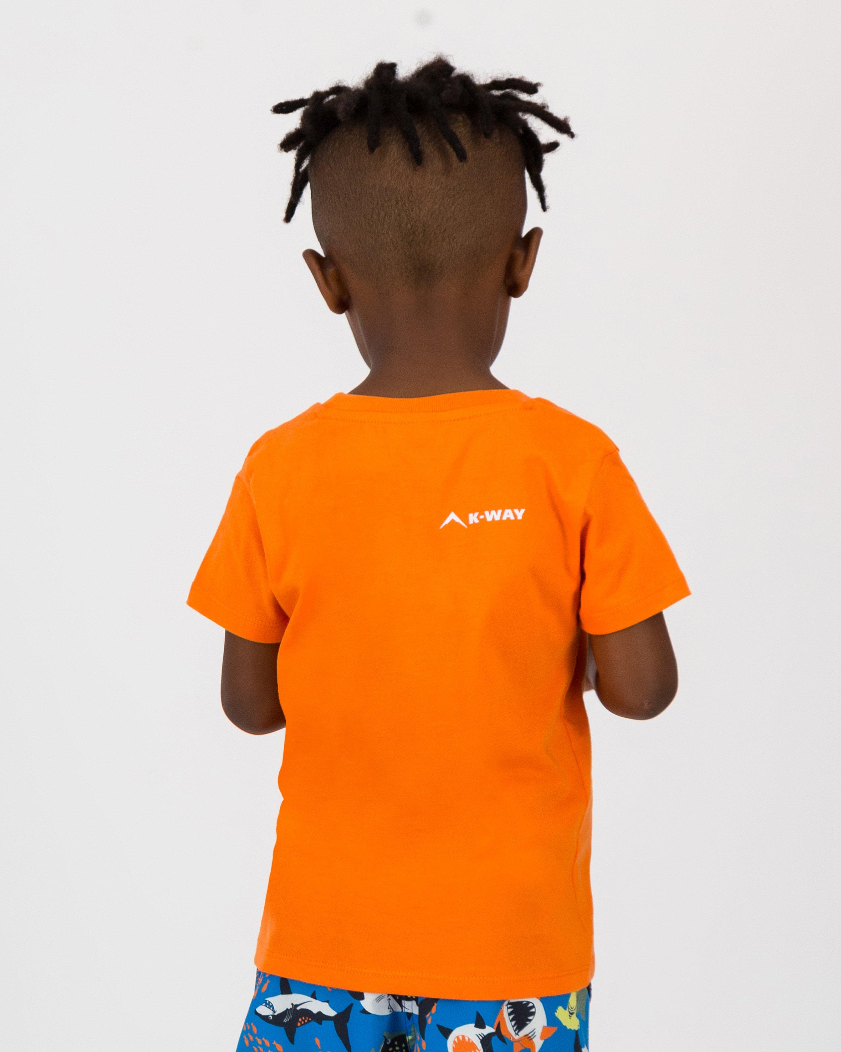 K-Way Kids Graphic T-shirt -  Orange