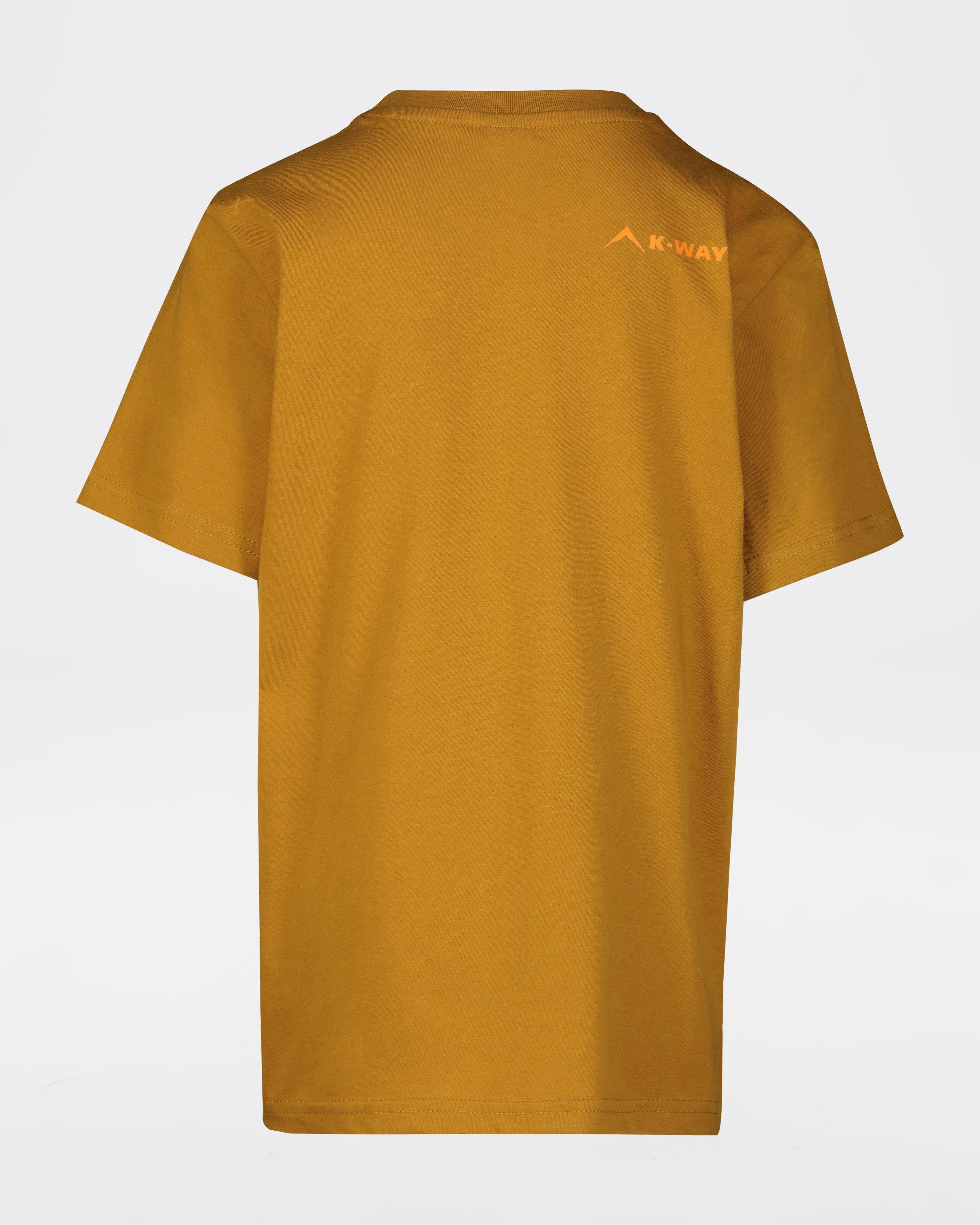 K-Way Youth S-S Graphic Tee Boys -  Camel