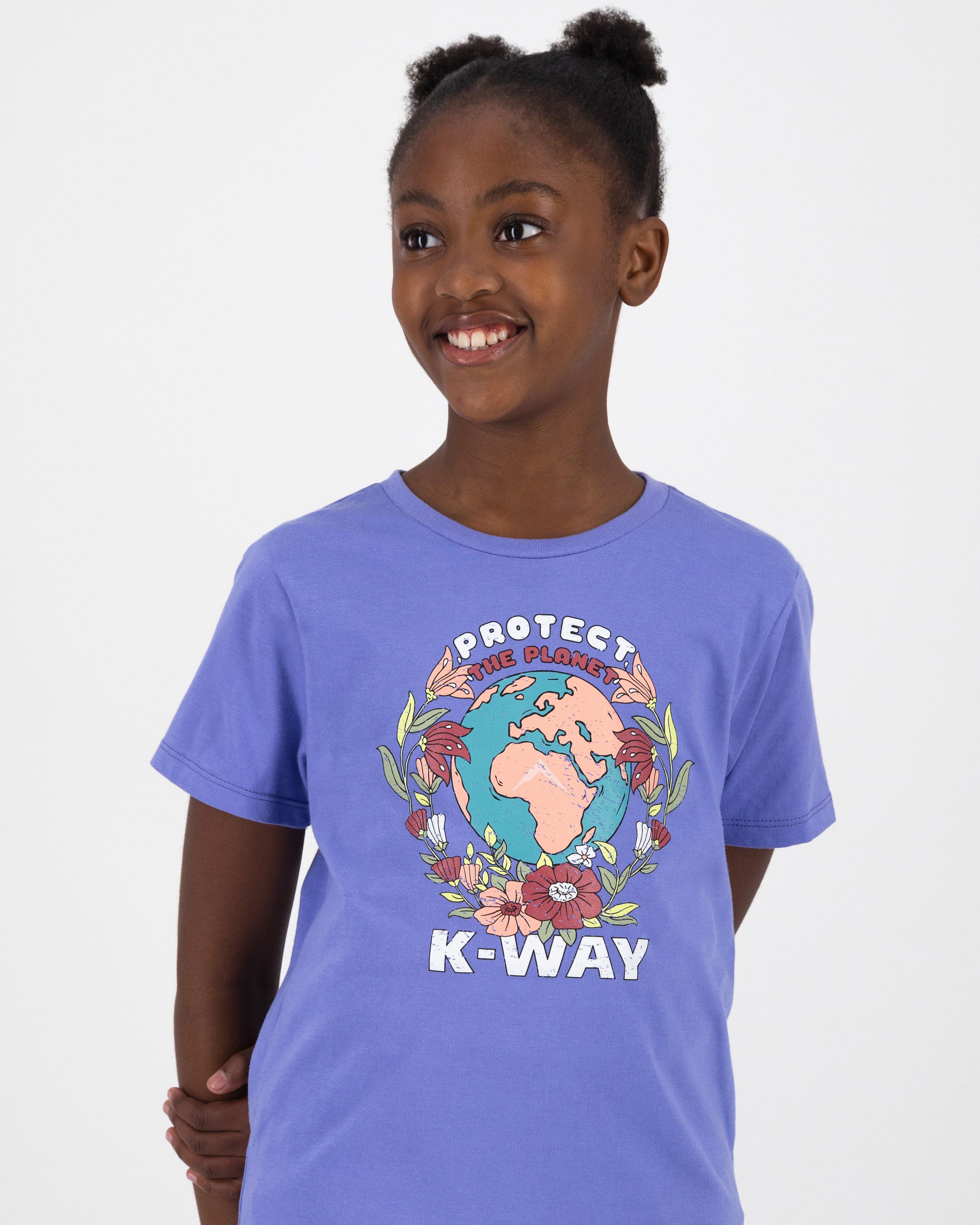 K-Way Youth Girls' Aspire Graphic T-Shirt -  Lavender