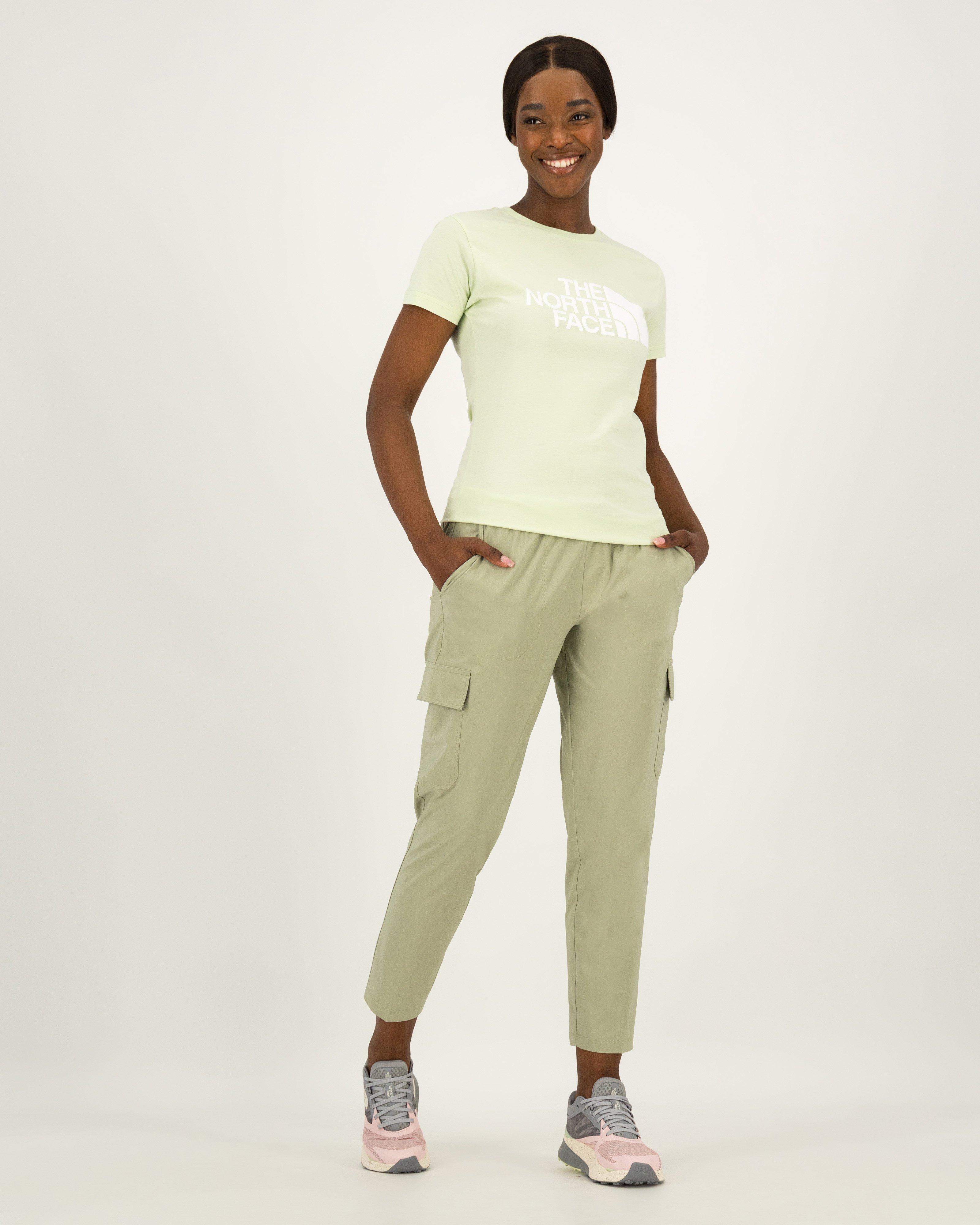 North face green cargo hot sale pants